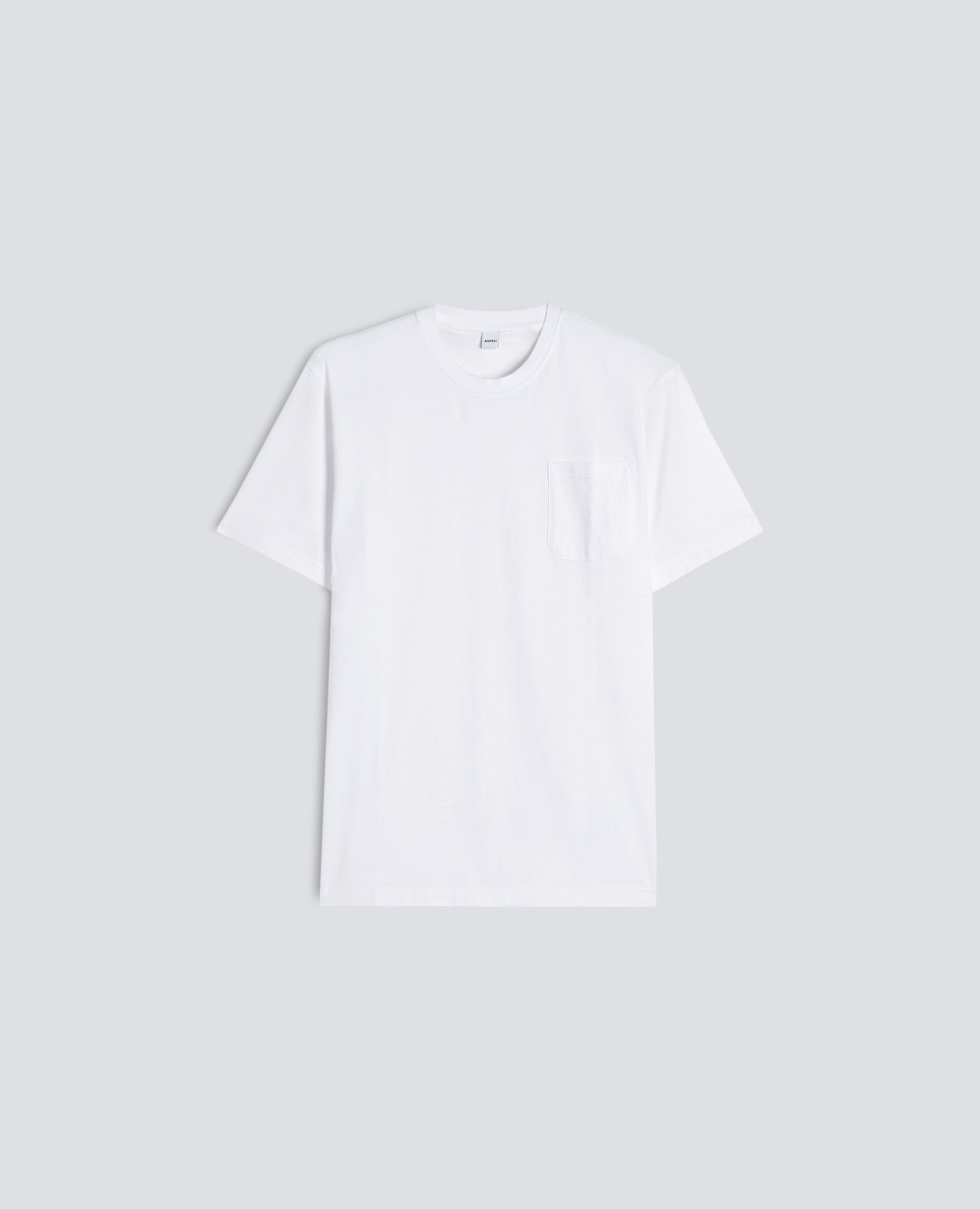 TSHIRT IN JERSEY DI COTONE-BIANCO-WHITE-BLANCO-WEISS-BLANC