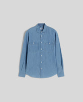 CAMICIA NEW C SLIM-DENIM CHIARO-LIGHT DENIM-DENIM CLARO-HELLES DENIM-DENIM CLAIR