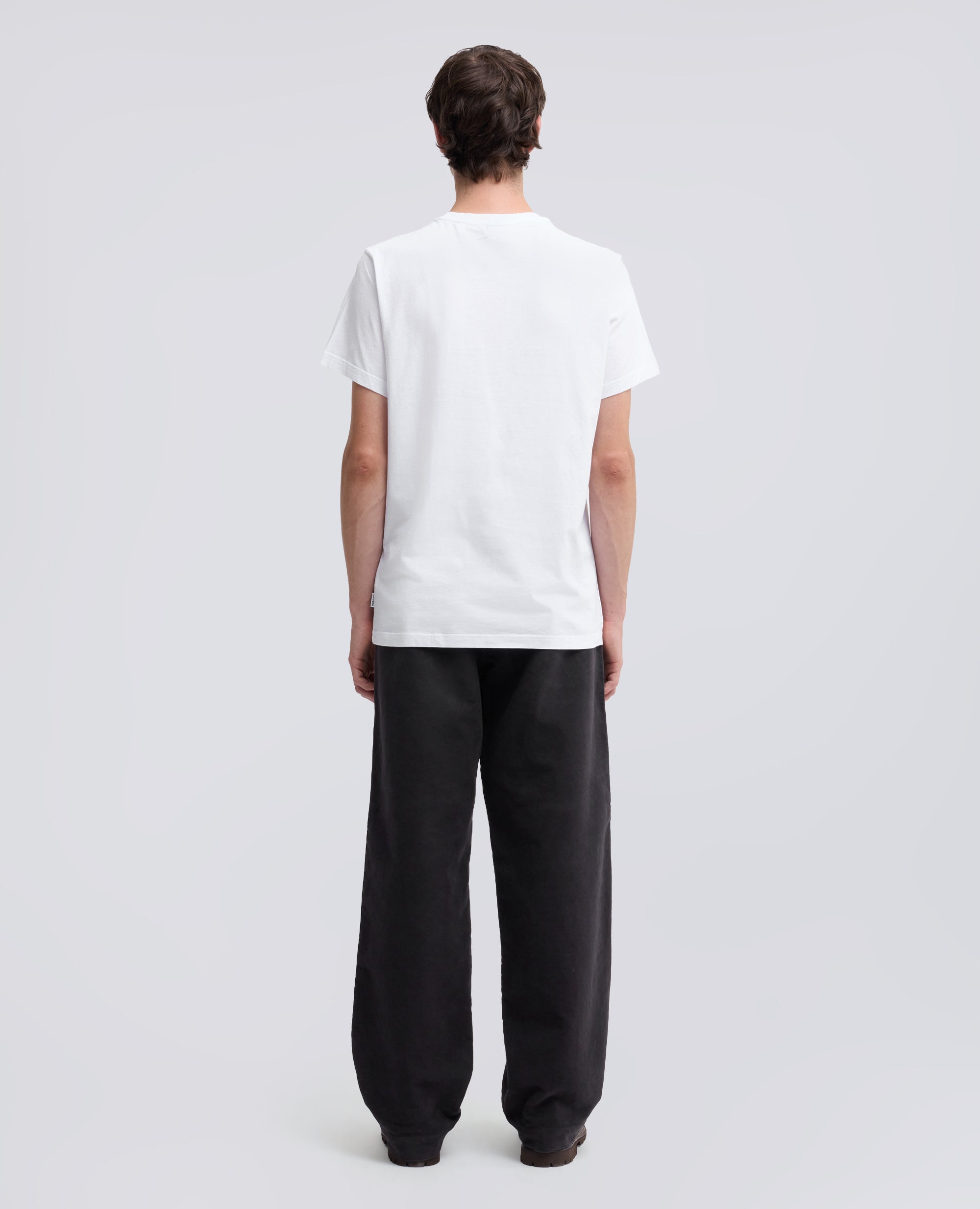 CAMISETA DE JERSEY DE ALGODON CON ESTAMPADO <SILENZIO> - BIANCO - ASPESI