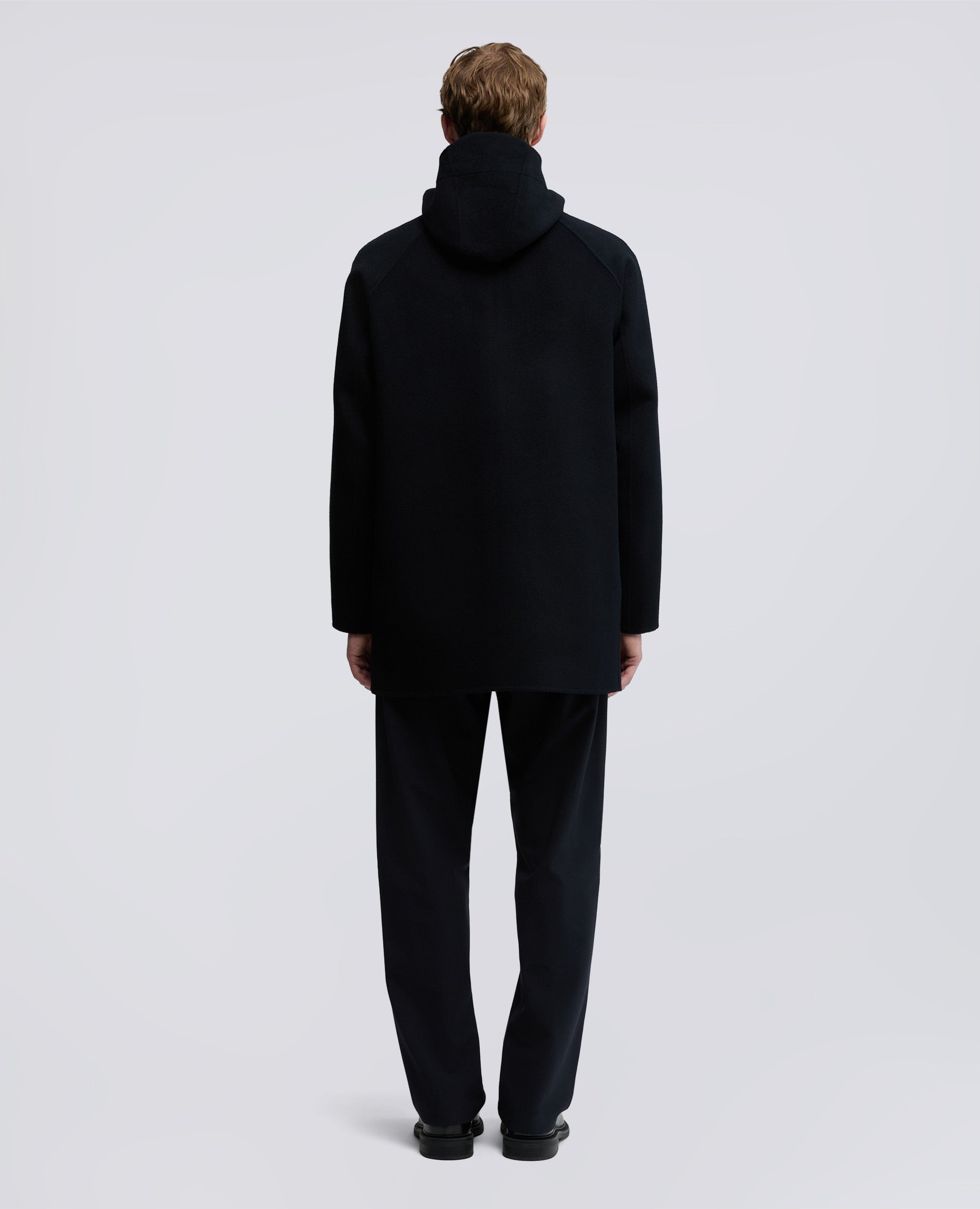 GIUBBOTTO SUPER DOPPEL IN LANA-NAVY-NAVY-AZUL MARINO-NAVY-NAVY