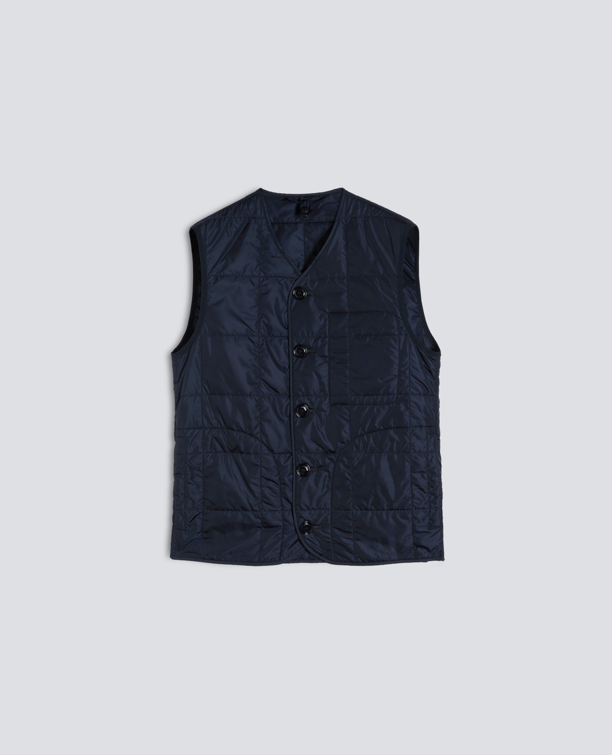 GIUBBOTTO MINI FIELD IN GABARDINE DI COTONE CON GILET INTERNO-NAVY-NAVY-AZUL MARINO-NAVY-NAVY