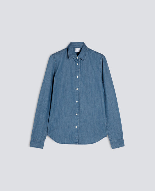 CAMICIA IN DENIM-DENIM-DENIM-DENIM-DENIM-DENIM