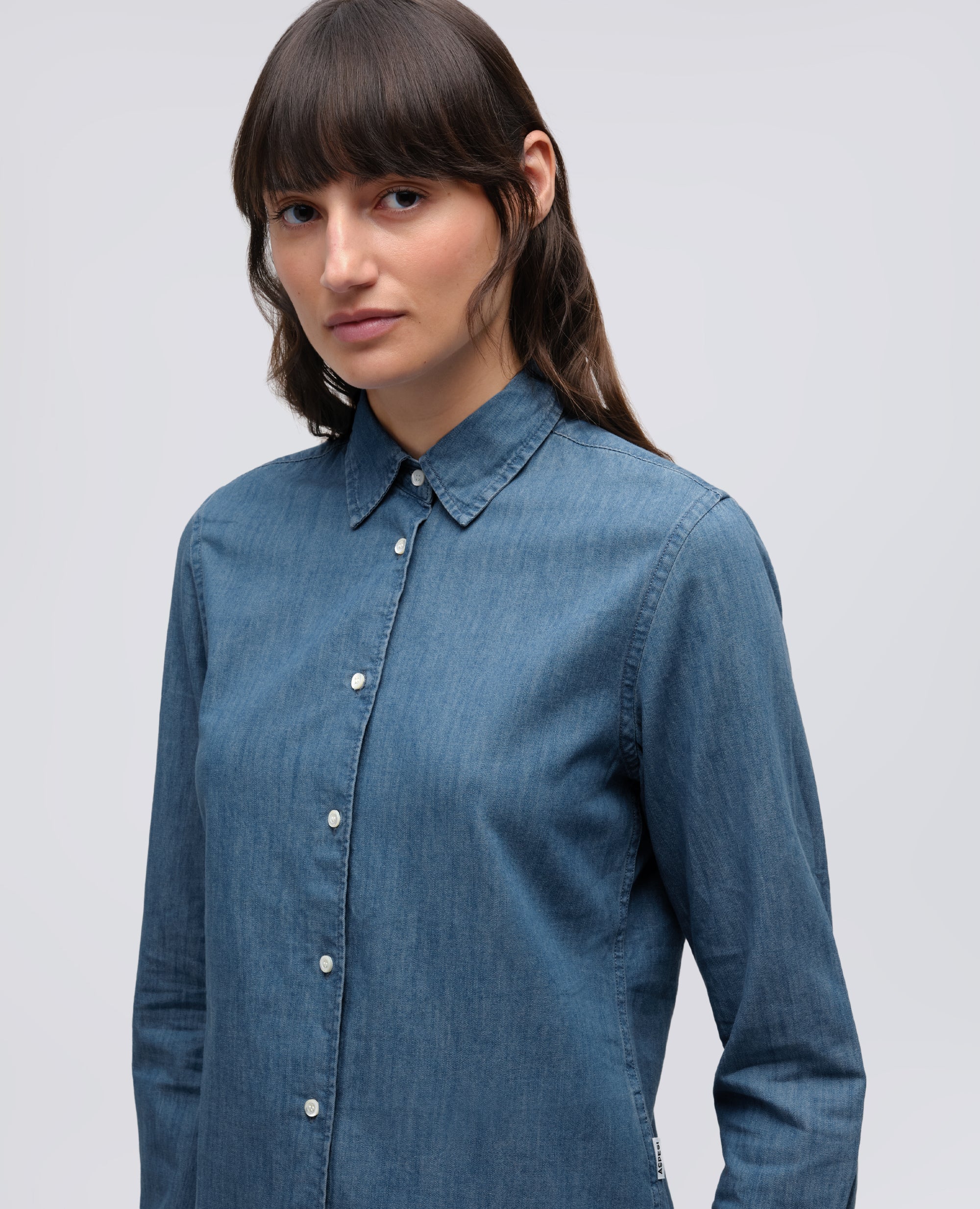 CAMICIA IN DENIM-DENIM-DENIM-DENIM-DENIM-DENIM