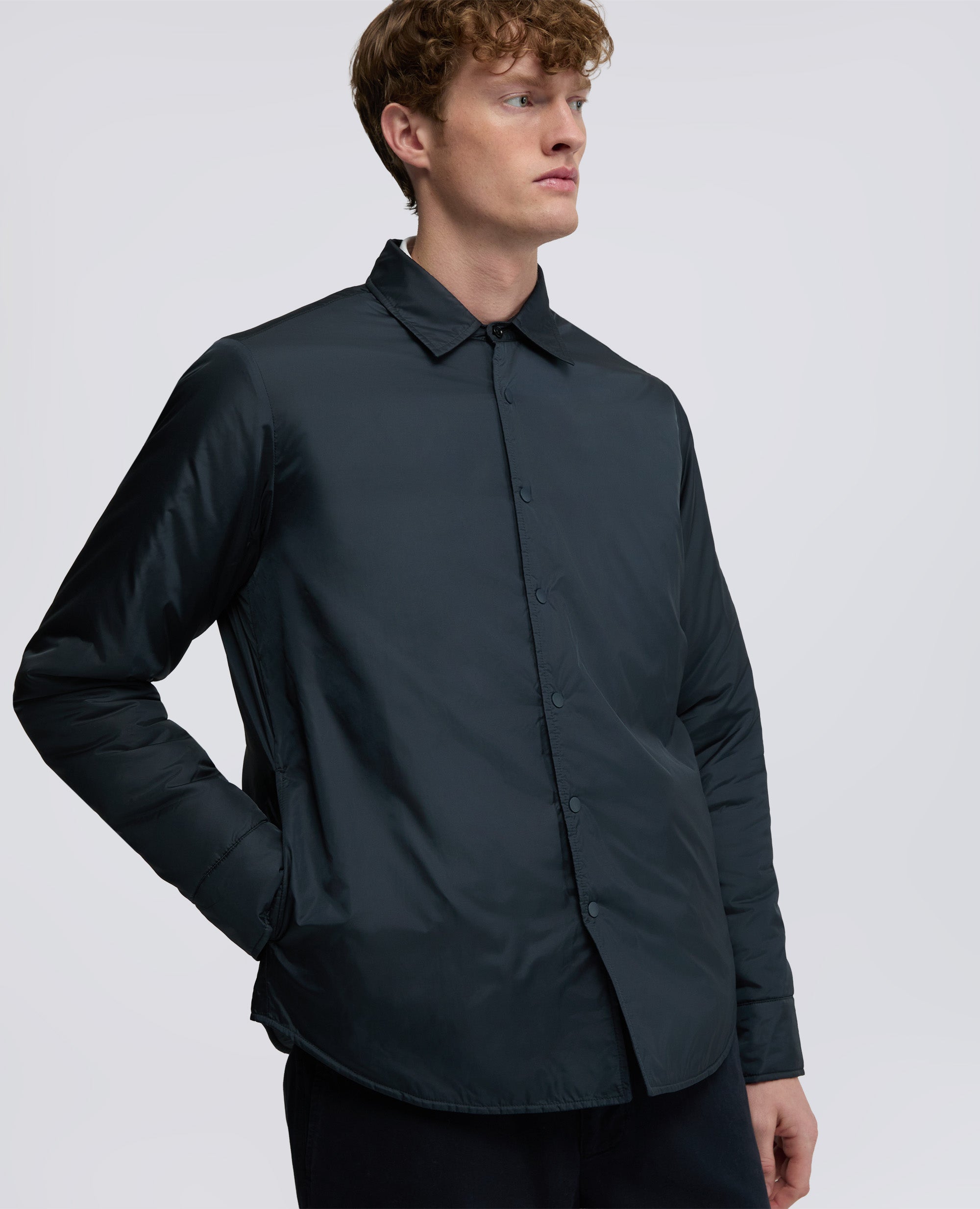 OVERSHIRT IN NYLON IDROREPELLENTE-NAVY-NAVY-AZUL MARINO-NAVY-NAVY