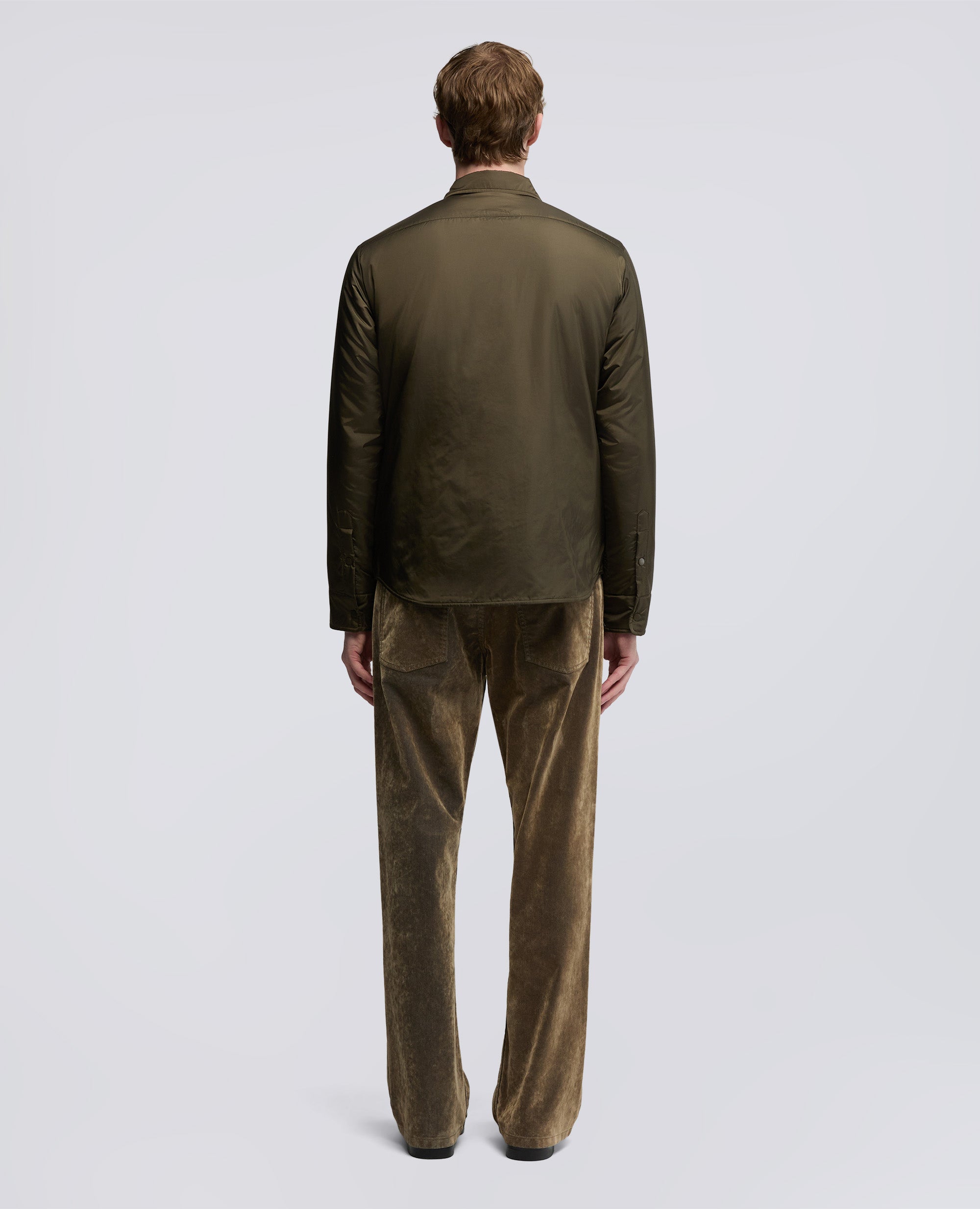 OVERSHIRT IN NYLON IDROREPELLENTE - MILITARE - ASPESI