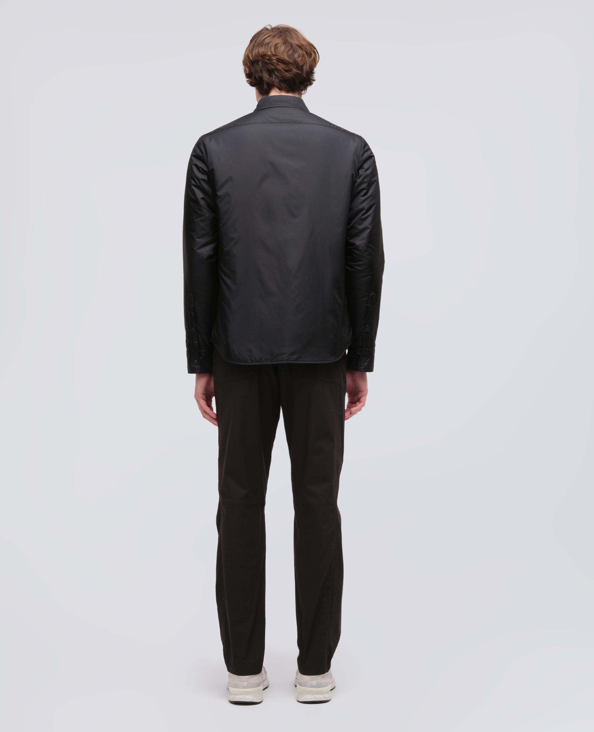 OVERSHIRT IN NYLON IDROREPELLENTE-NERO-BLACK-NEGRO-SCHWARZ-NOIR