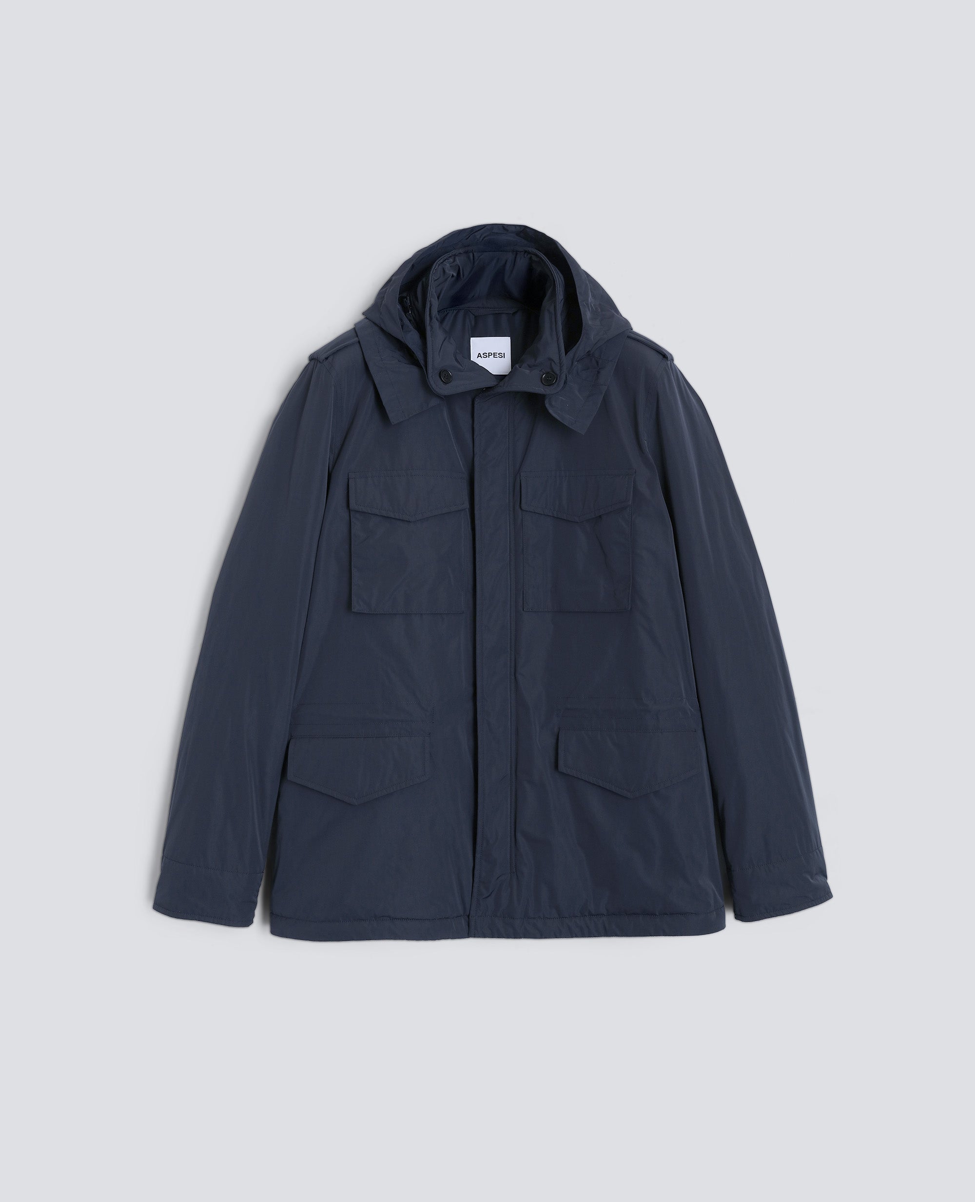 FILED JACKET MINI FIELD VENTO IN NYLON-NAVY-NAVY-AZUL MARINO-NAVY-NAVY
