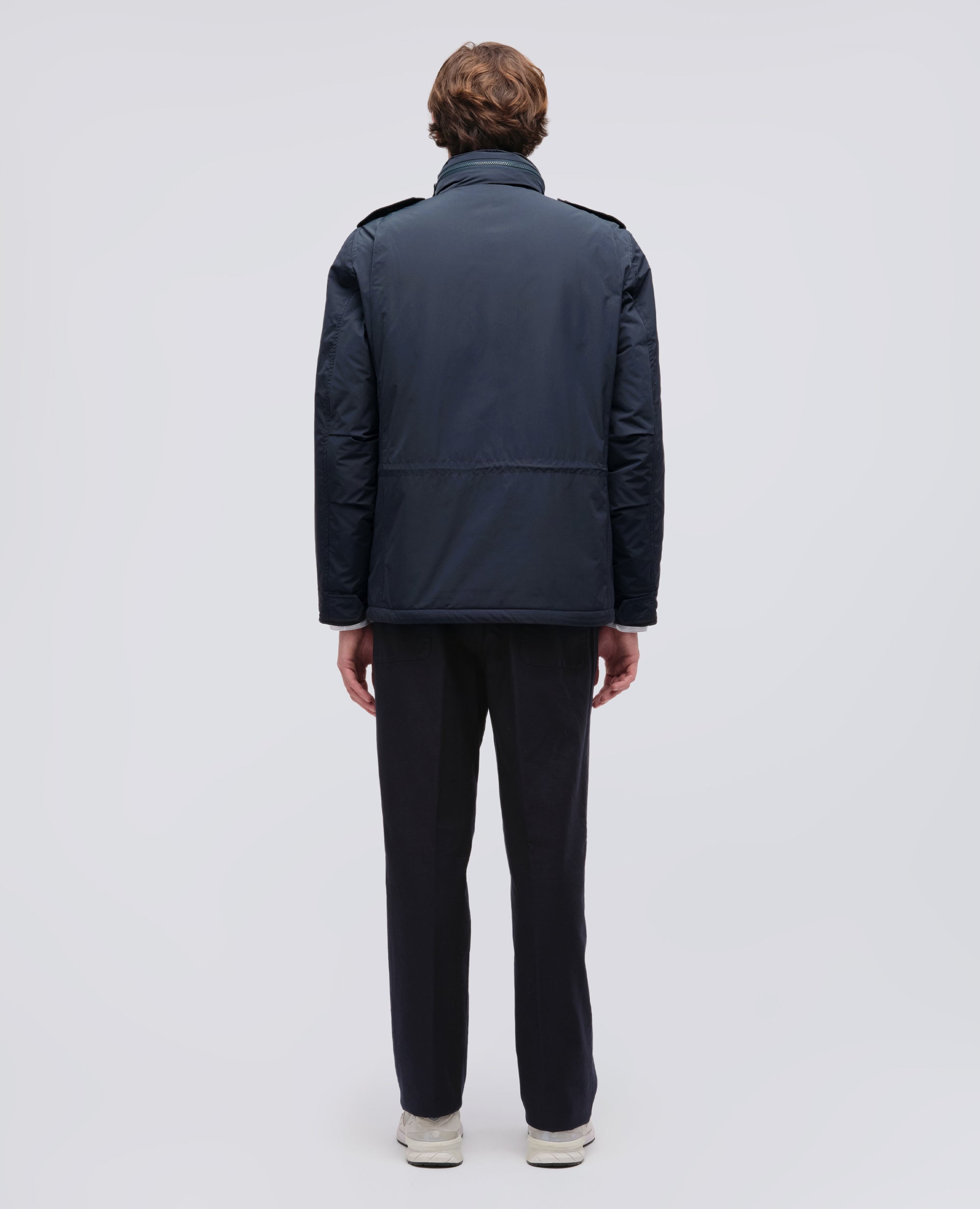 FIELD JACKET MINI FIELD VENTO IN NYLON-NAVY-NAVY-AZUL MARINO-NAVY-NAVY