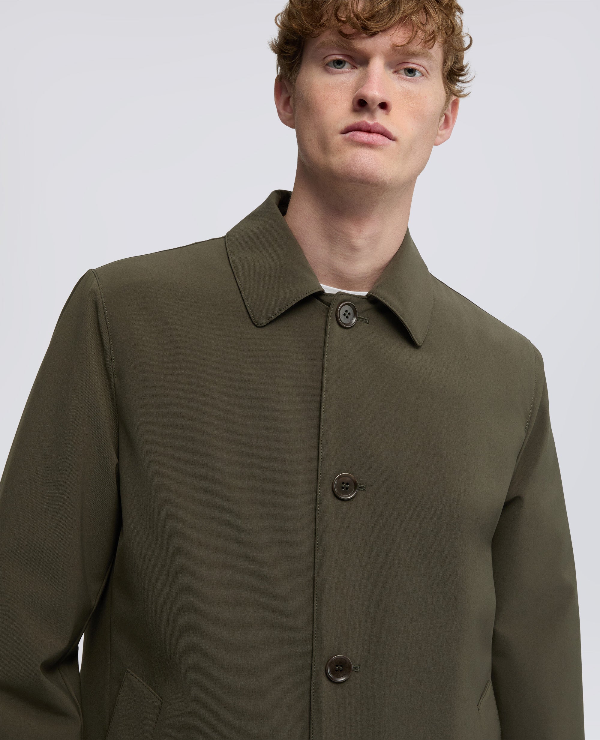 CAPPOTTO PERFETTO IN TESSUTO TECNICO-MILITARE-MILITARY-MILITAR-MILITAR-MILITAIRE