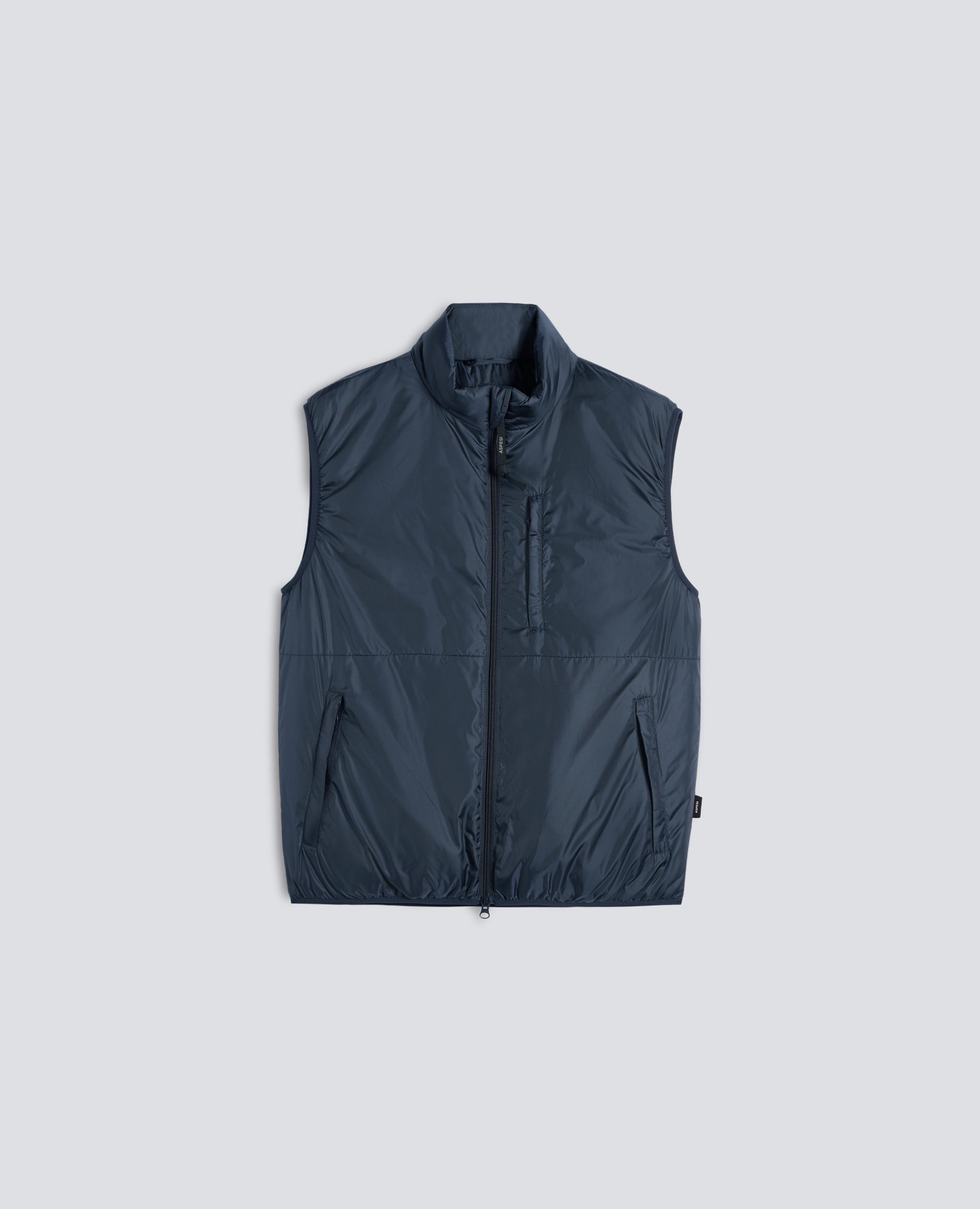 GILET JIL IN NYLON - NAVY - ASPESI