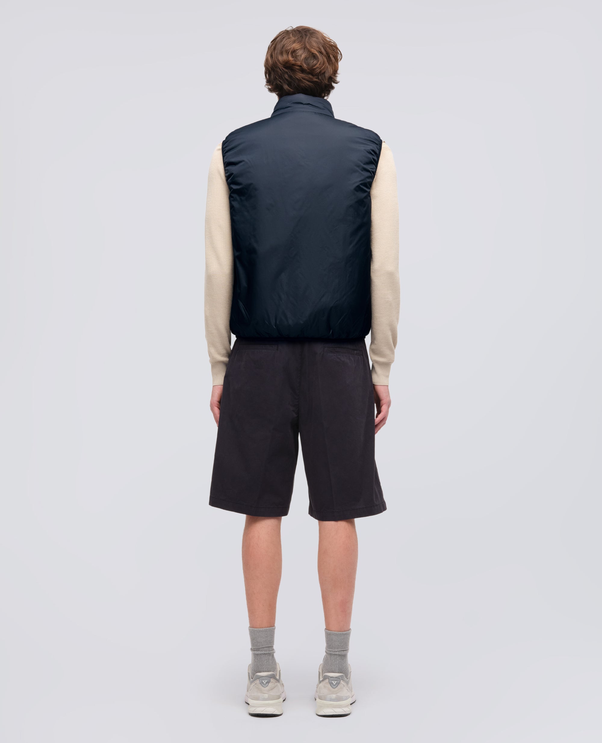 GILET JIL IN NYLON-NAVY-NAVY-AZUL MARINO-NAVY-NAVY