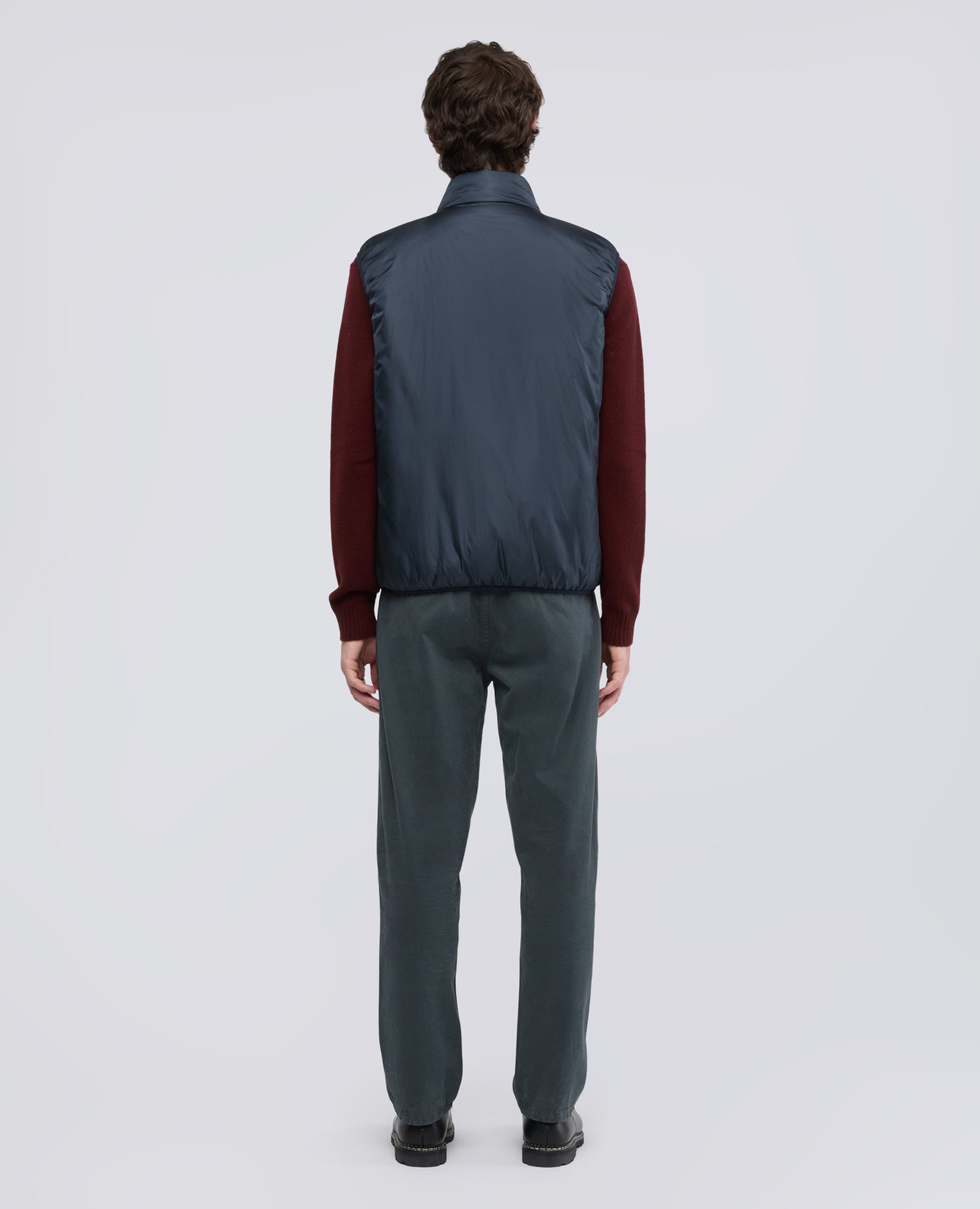 GILET JIL IN NYLON - NAVY - ASPESI