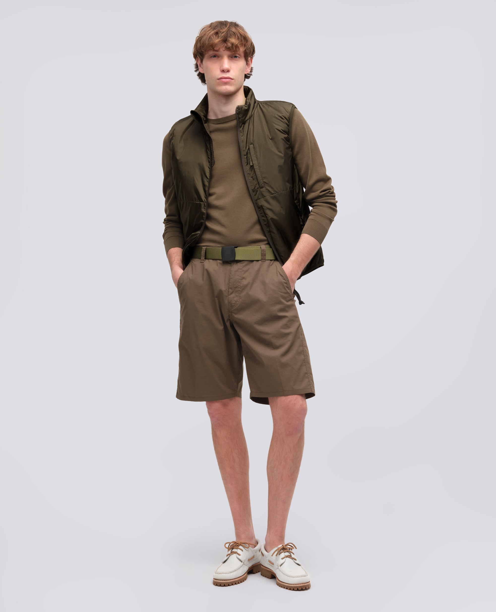 GILET EN NYLON JIL - VERDE - ASPESI