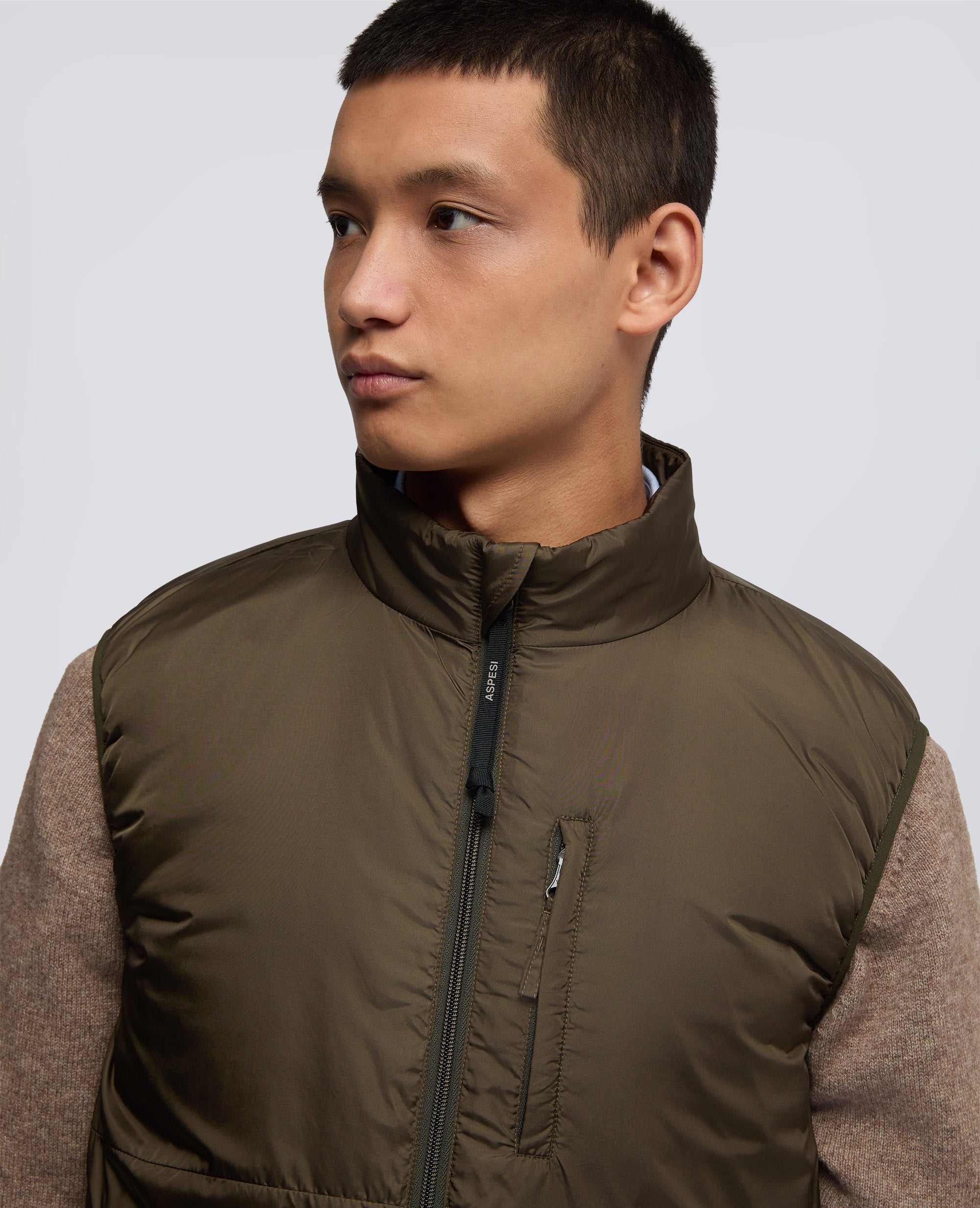 GILET JIL IN TESSUTO TECNICO-MILITARE-MILITARY-MILITAR-MILITAR-MILITAIRE