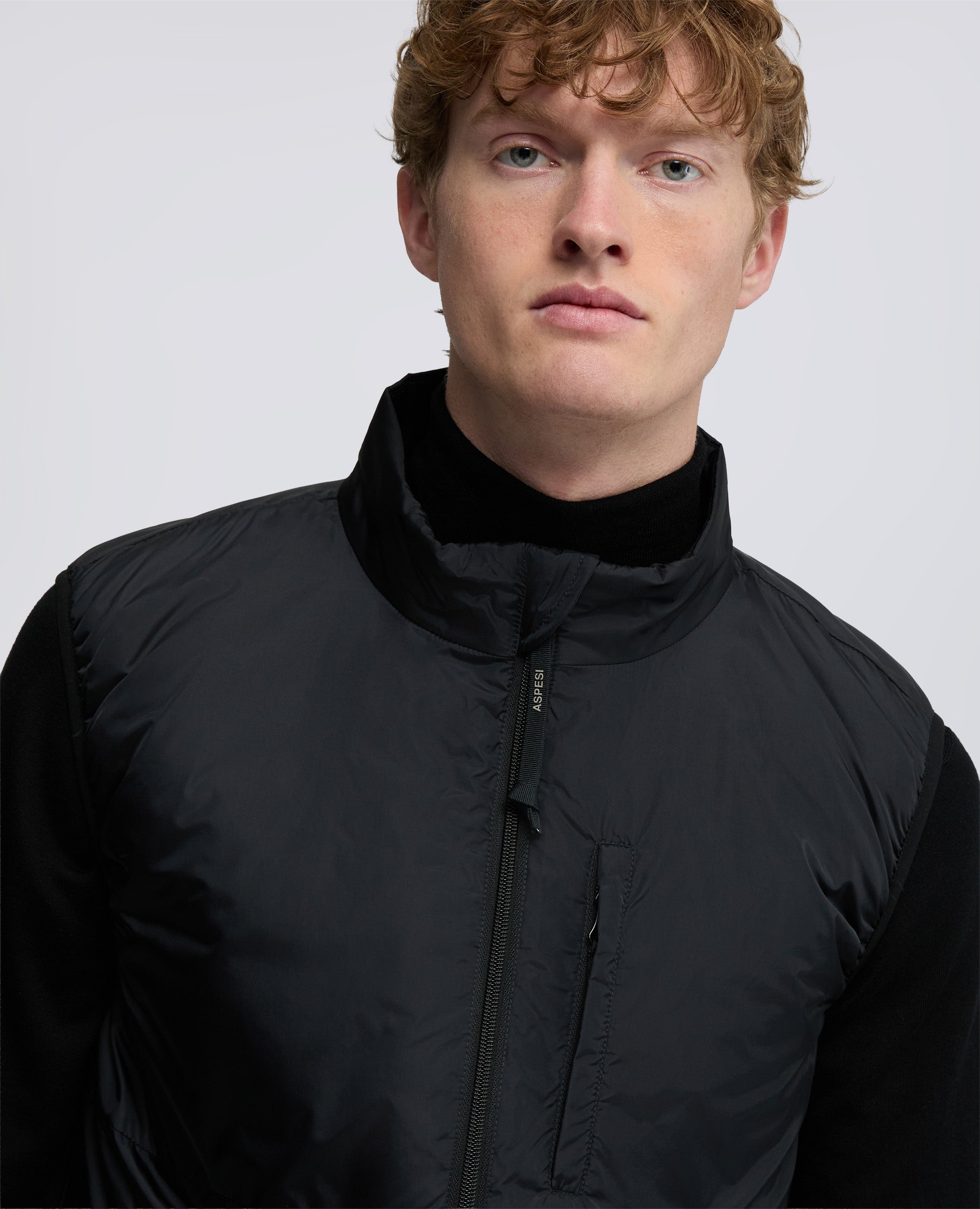 GILET JIL IN TESSUTO TECNICO-NERO-BLACK-NEGRO-SCHWARZ-NOIR