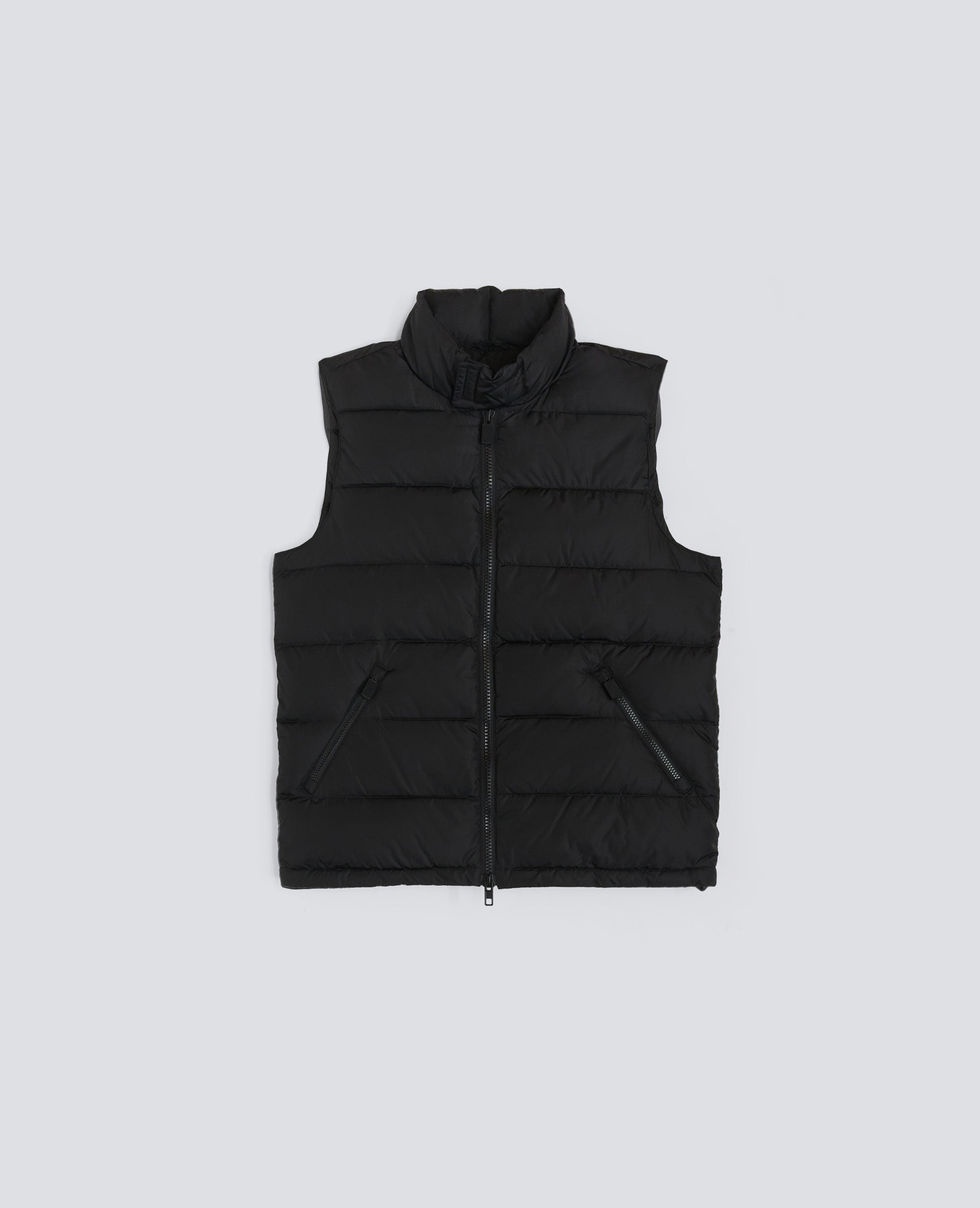 GILET PIUMA SLIM RE-NERO-BLACK-NEGRO-SCHWARZ-NOIR