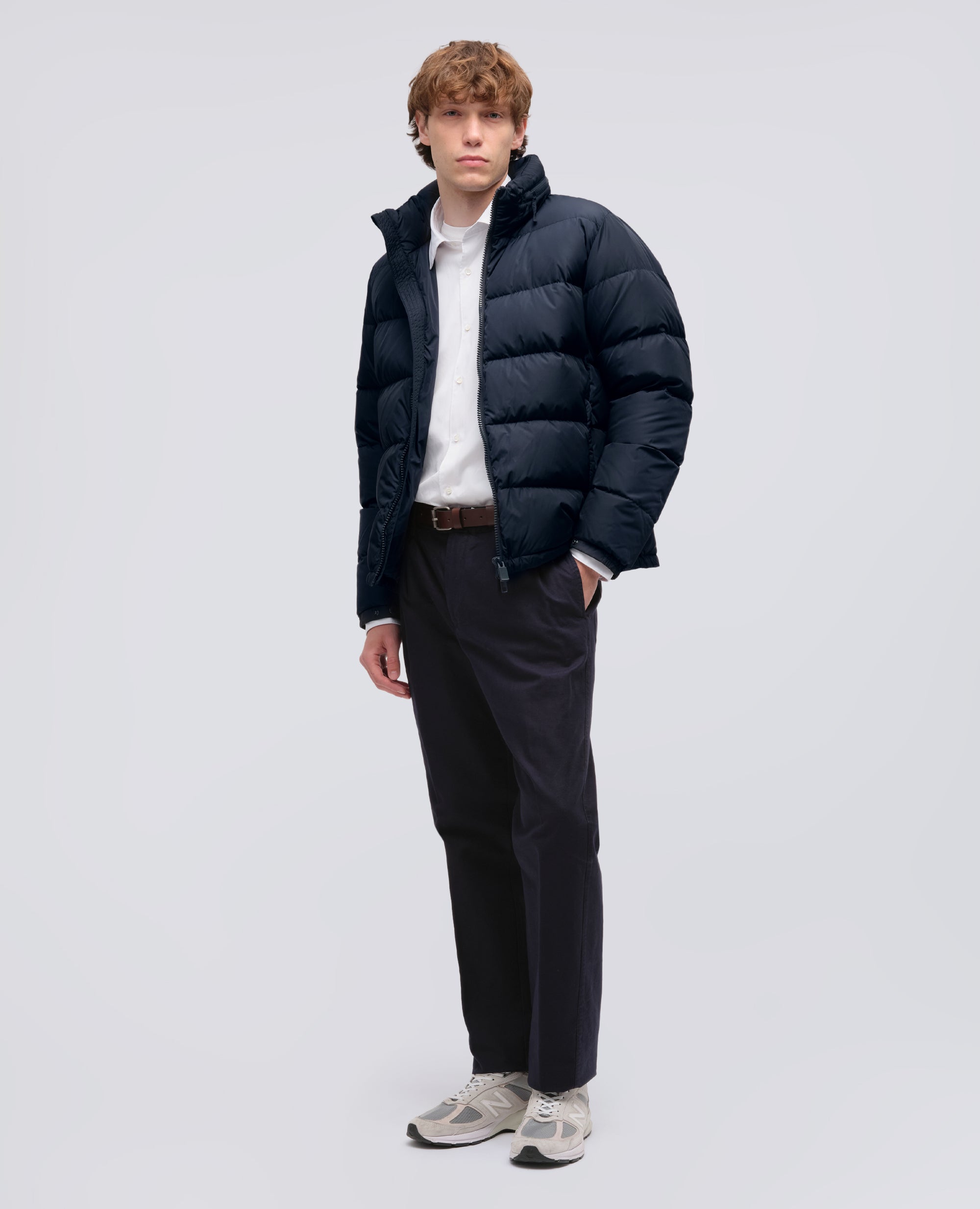 PIUMINO POCOELASTICO RE IN NYLON-NAVY-NAVY-AZUL MARINO-NAVY-NAVY