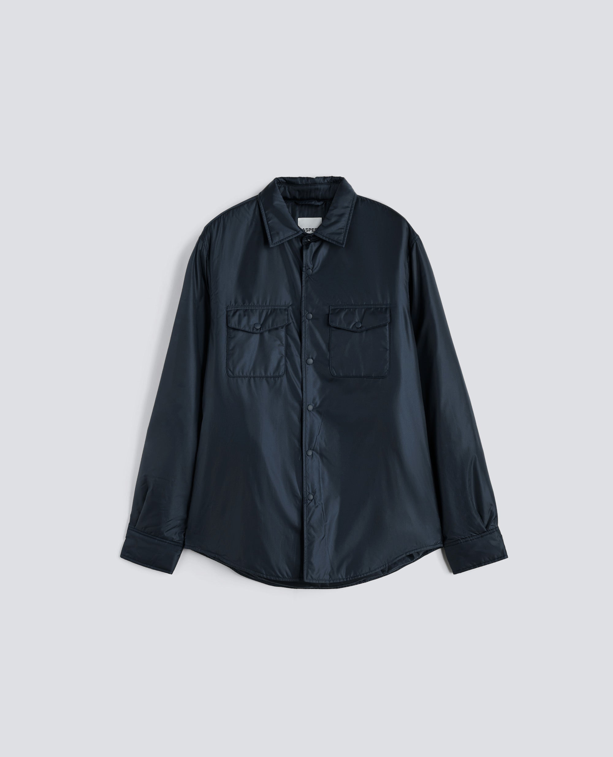 CAMICIA 13 PIU IN NYLON-NAVY-NAVY-AZUL MARINO-NAVY-NAVY