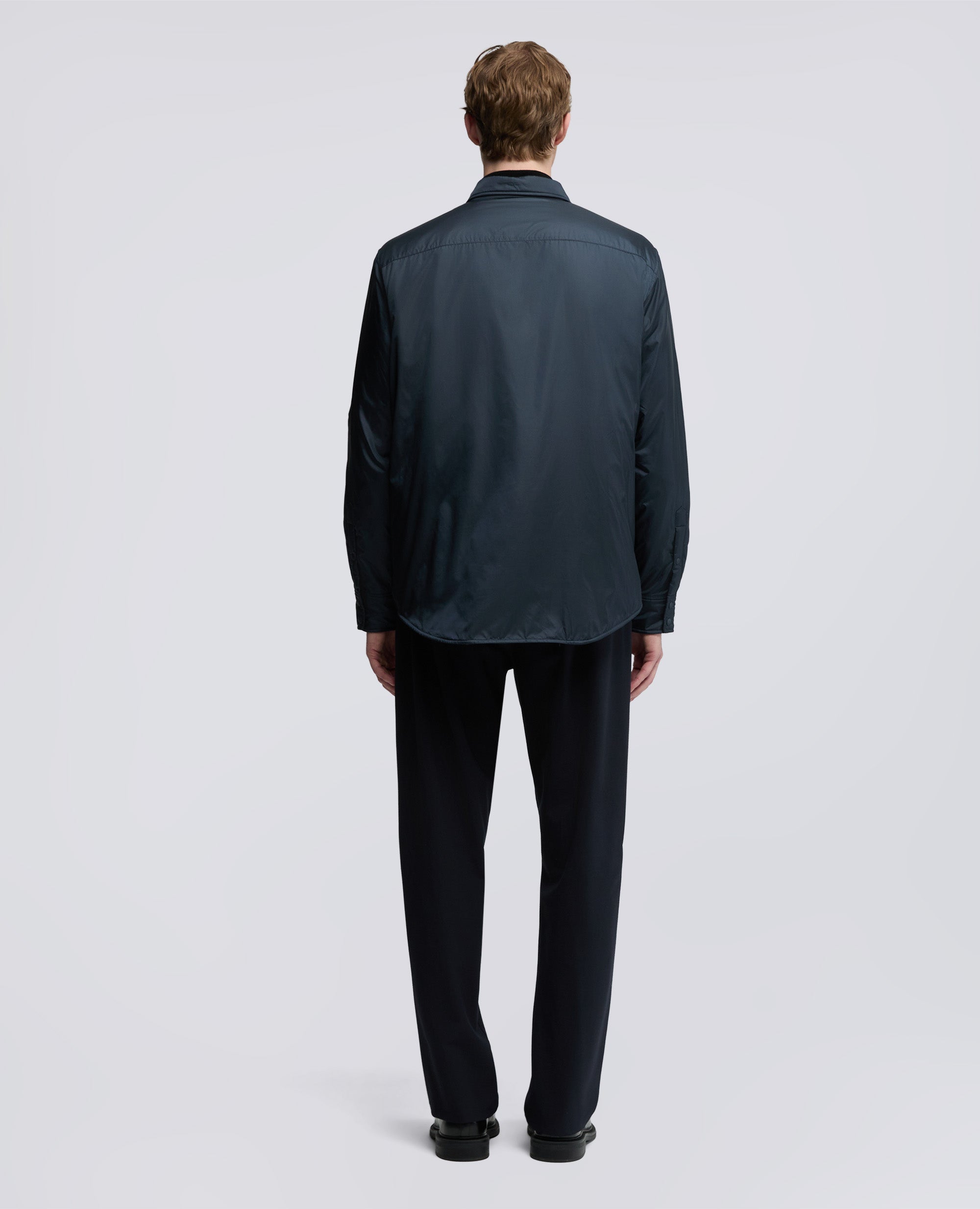 CAMICIA 13 PIU IN NYLON-NAVY-NAVY-AZUL MARINO-NAVY-NAVY