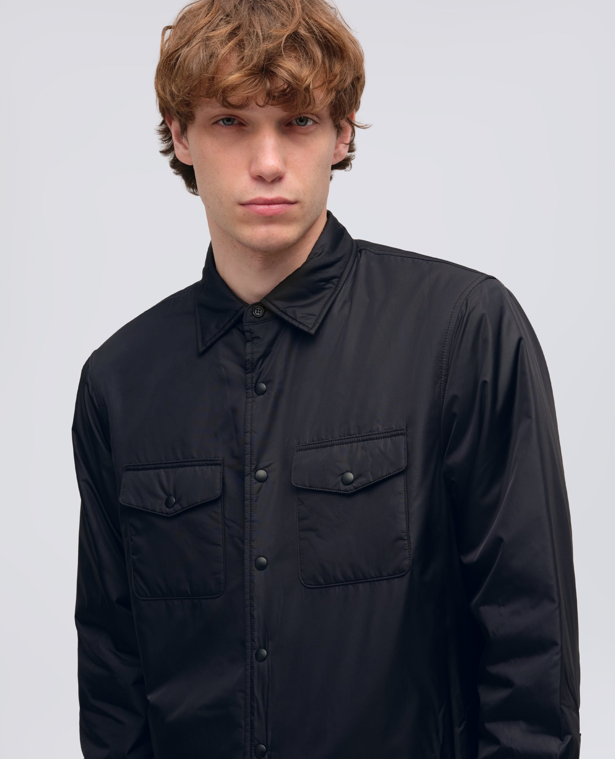 CAMICIA 13 PIU'-NERO-BLACK-NEGRO-SCHWARZ-NOIR