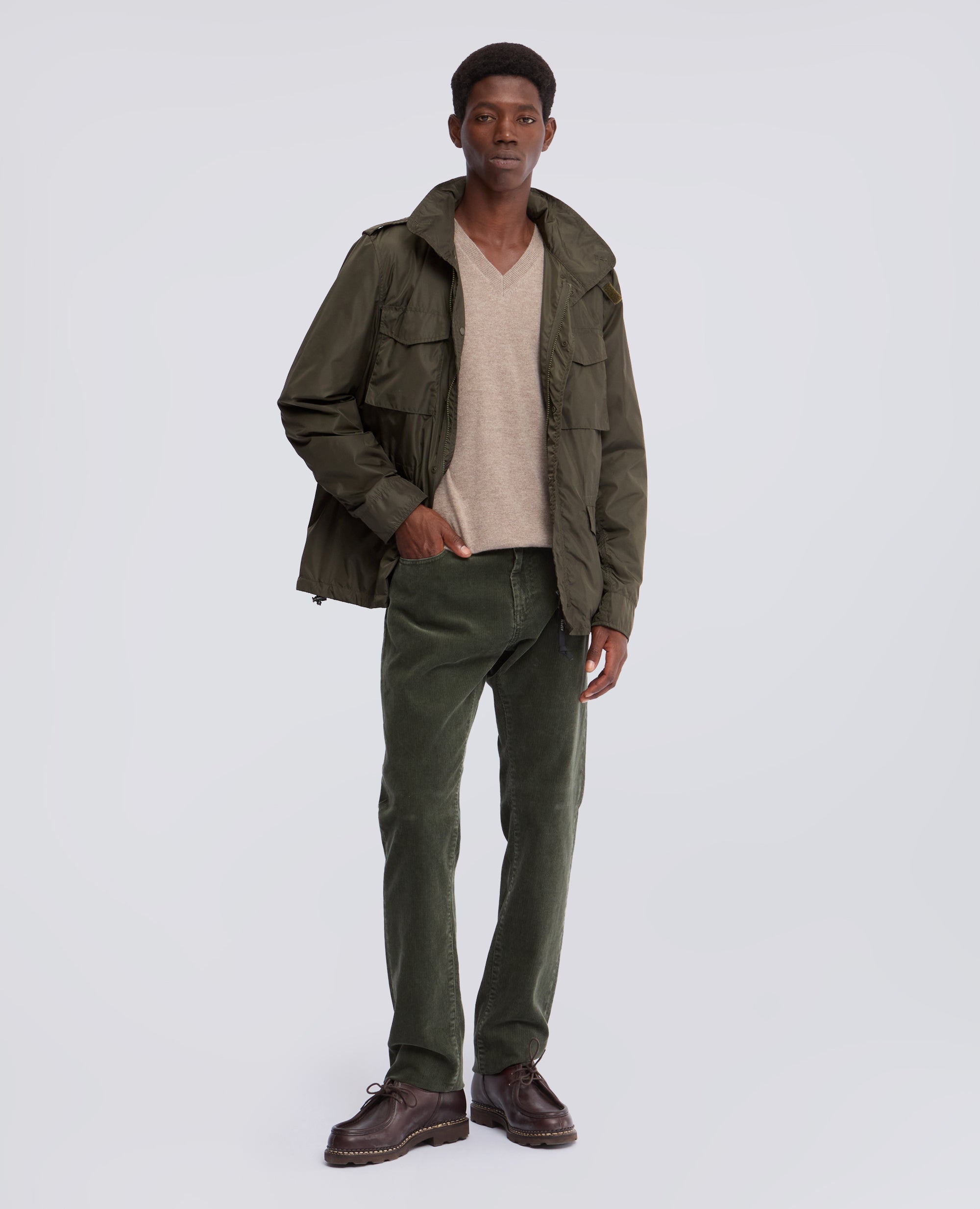 CHAQUETA MINI FIELD VENTO - VERDE - ASPESI