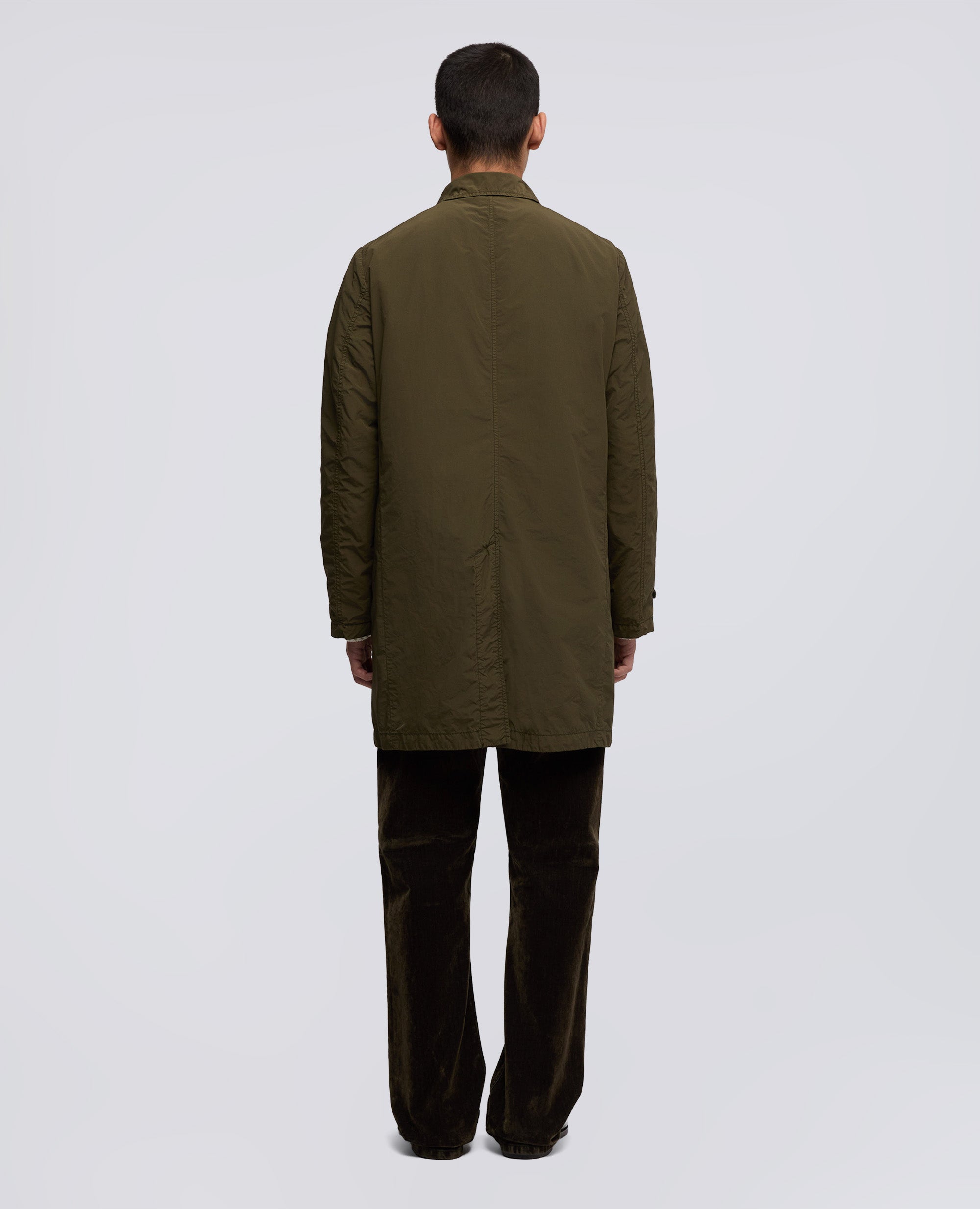 IMPERMEABILE IN POLIESTERE E NYLON COMPATTO-MILITARE-MILITARY-MILITAR-MILITAR-MILITAIRE