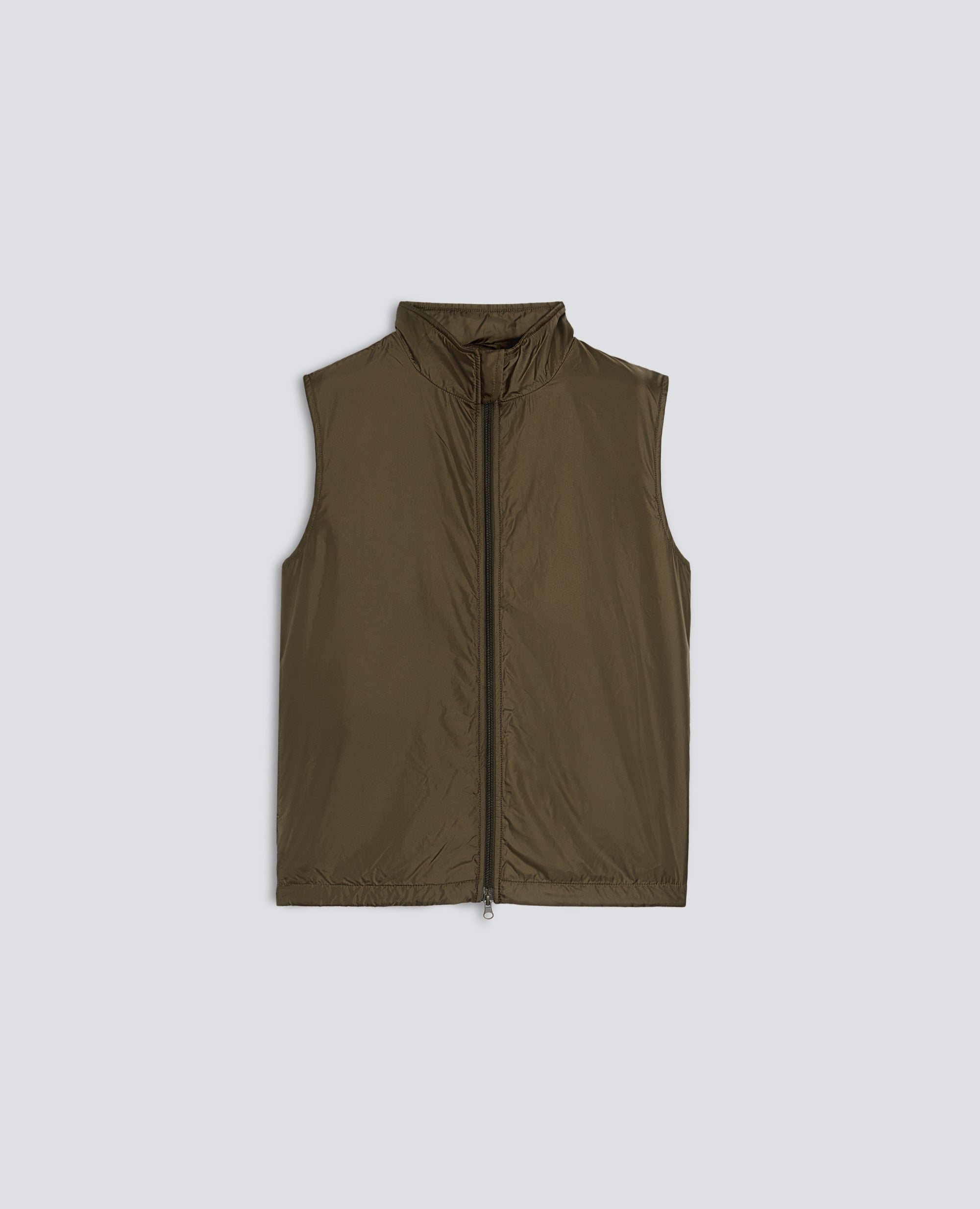 NYLON-WESTE -VERNES- - GRUN - ASPESI