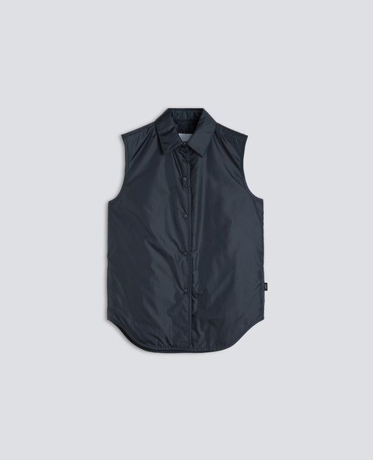 CHALECO DOT DE NYLON - AZUL MARINO