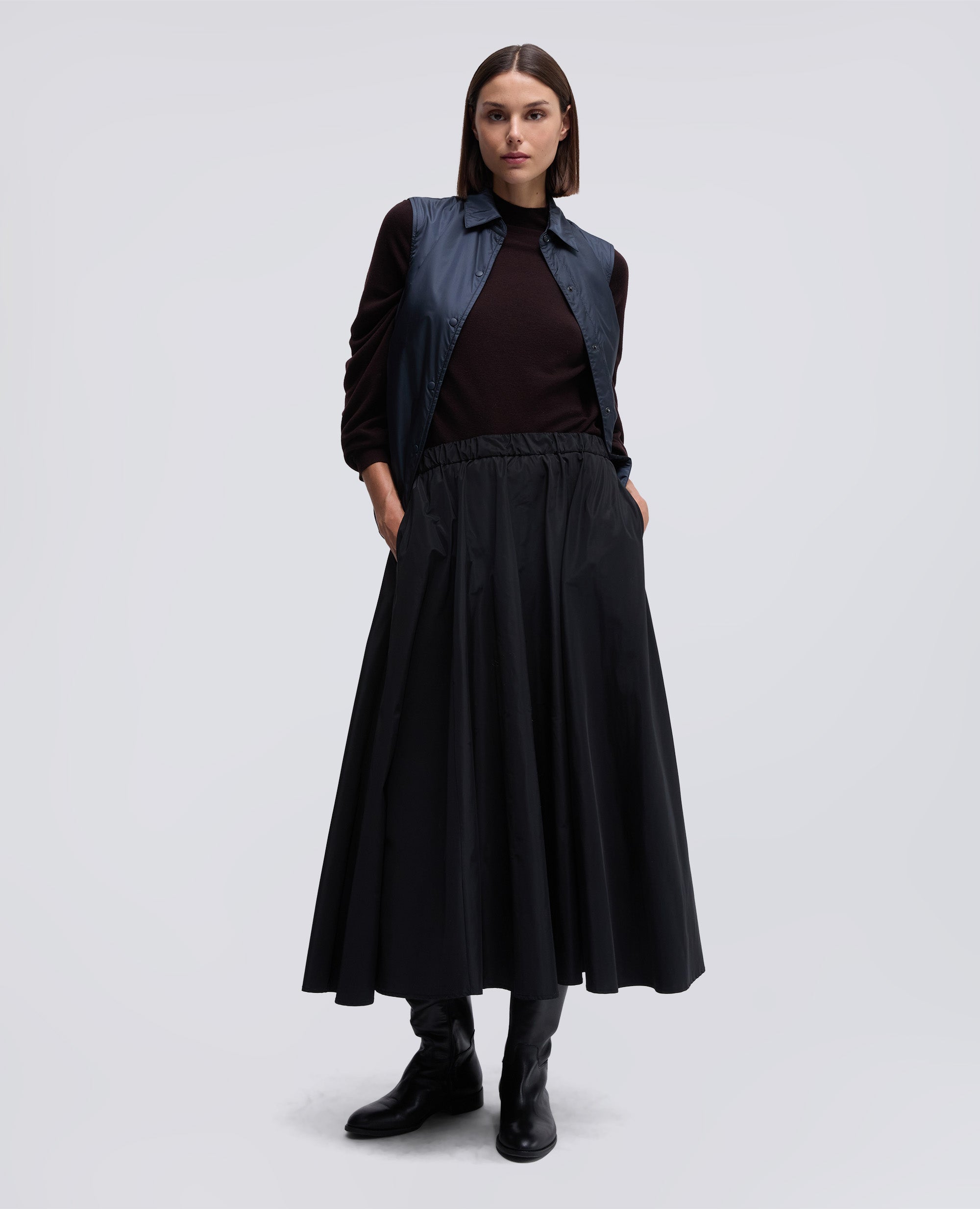 GILET DOT-NAVY-NAVY-AZUL MARINO-NAVY-NAVY