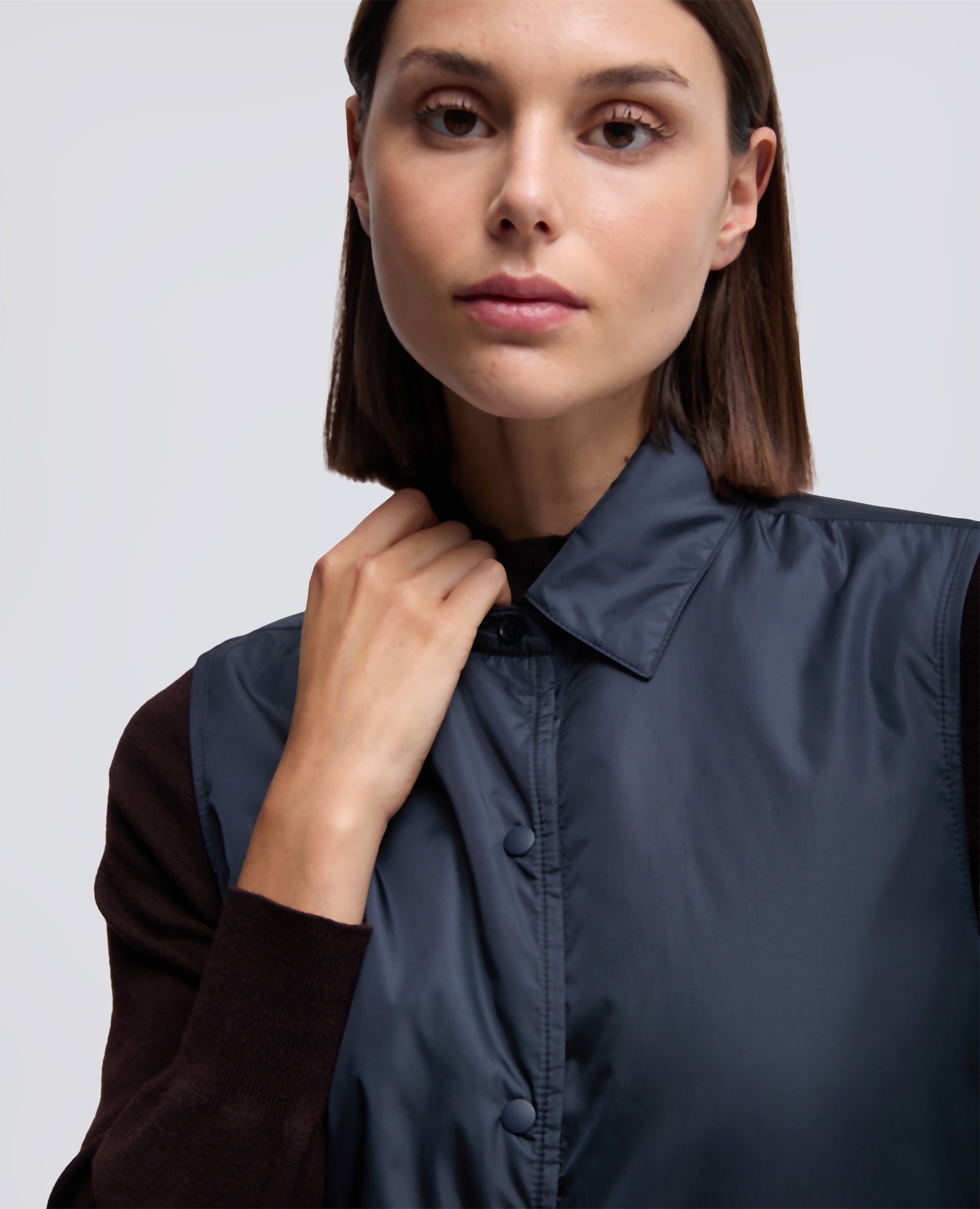 GILET DOT-NAVY-NAVY-AZUL MARINO-NAVY-NAVY