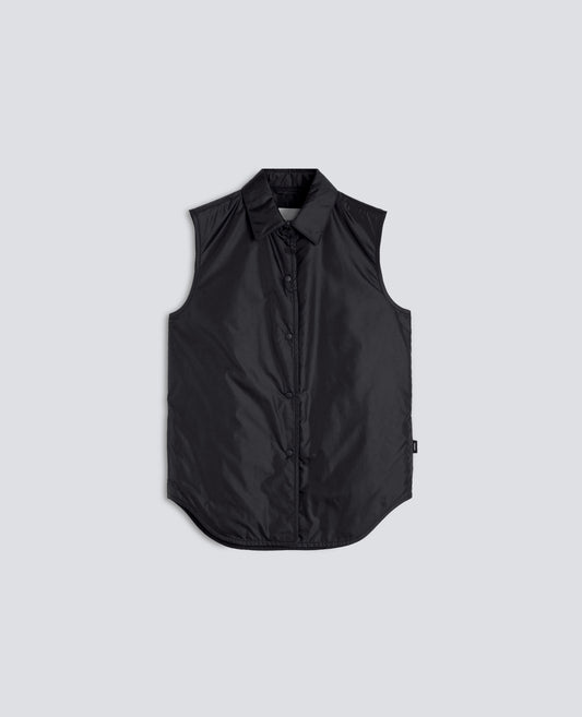 NYLON DOT VEST - BLACK