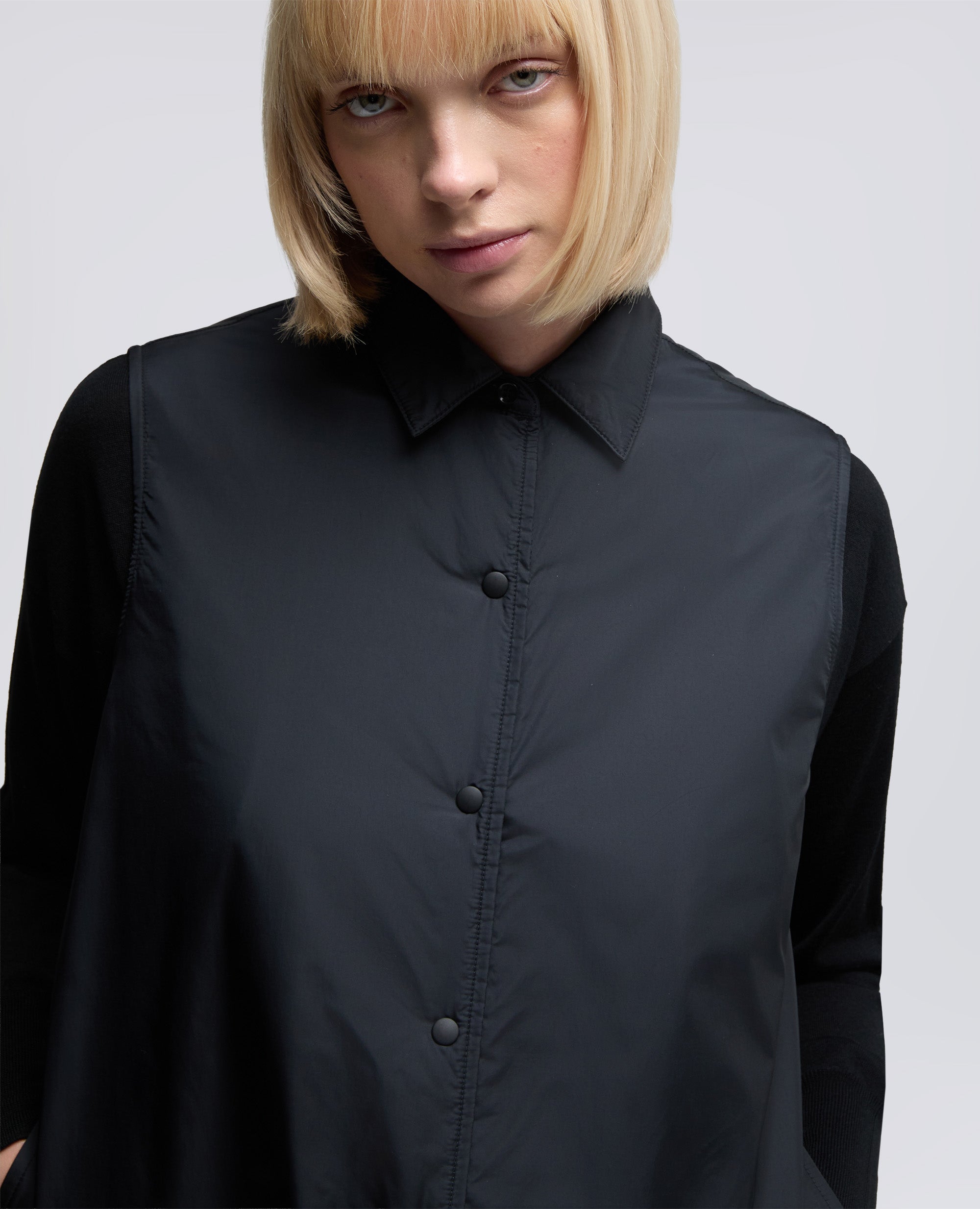 GILET DOT-NERO-BLACK-NEGRO-SCHWARZ-NOIR