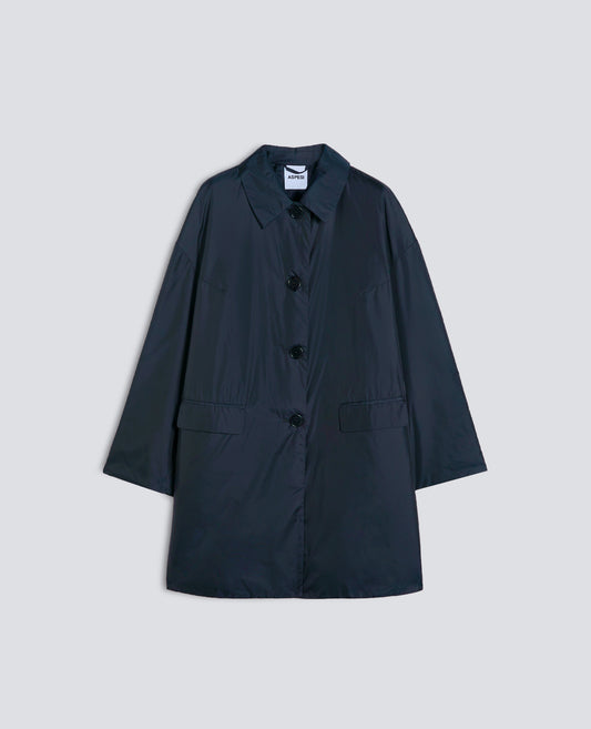 CAPPOTTO TEENA IN NYLON-NAVY-NAVY-AZUL MARINO-NAVY-NAVY