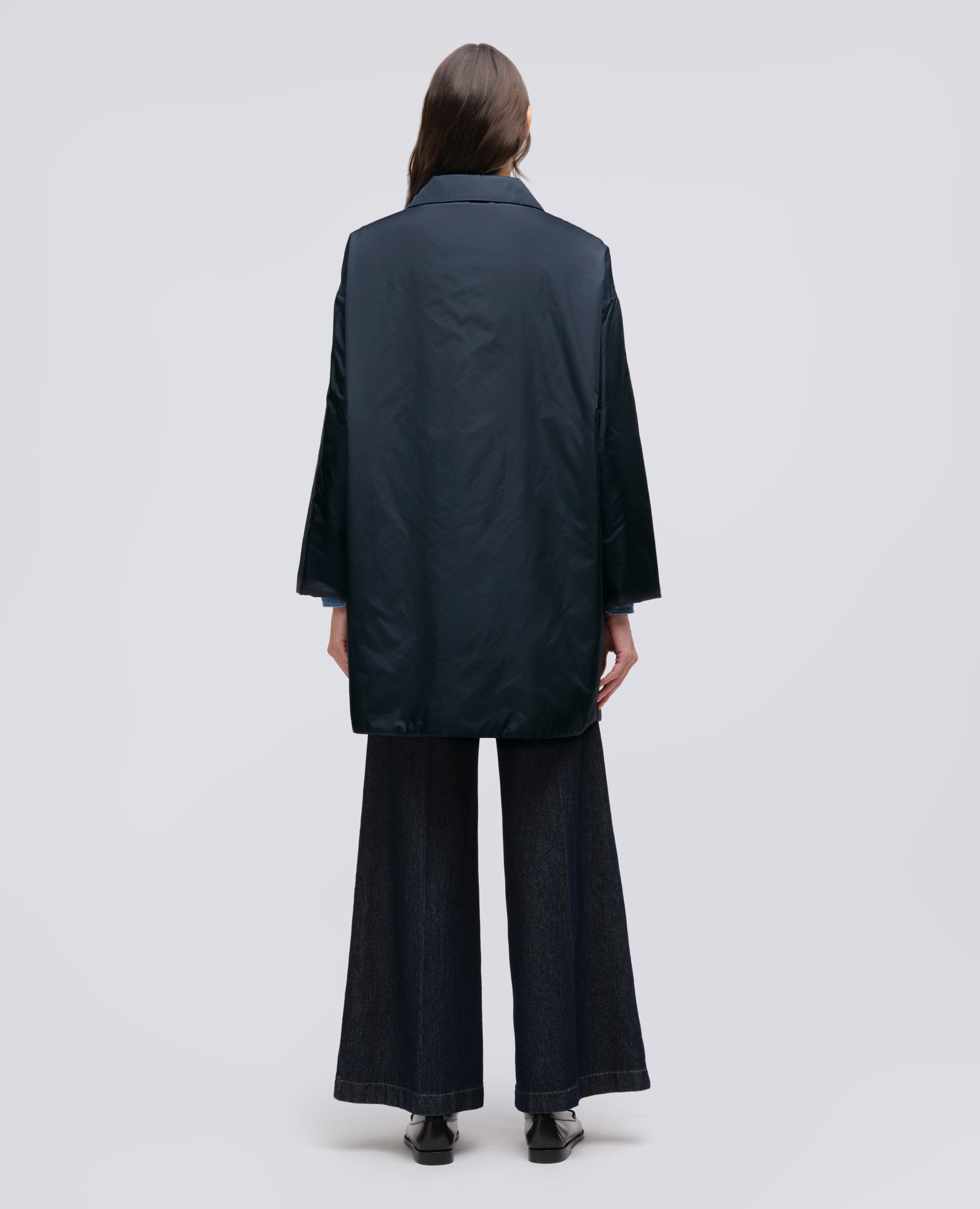 CAPPOTTO TEENA IN NYLON-NAVY-NAVY-AZUL MARINO-NAVY-NAVY