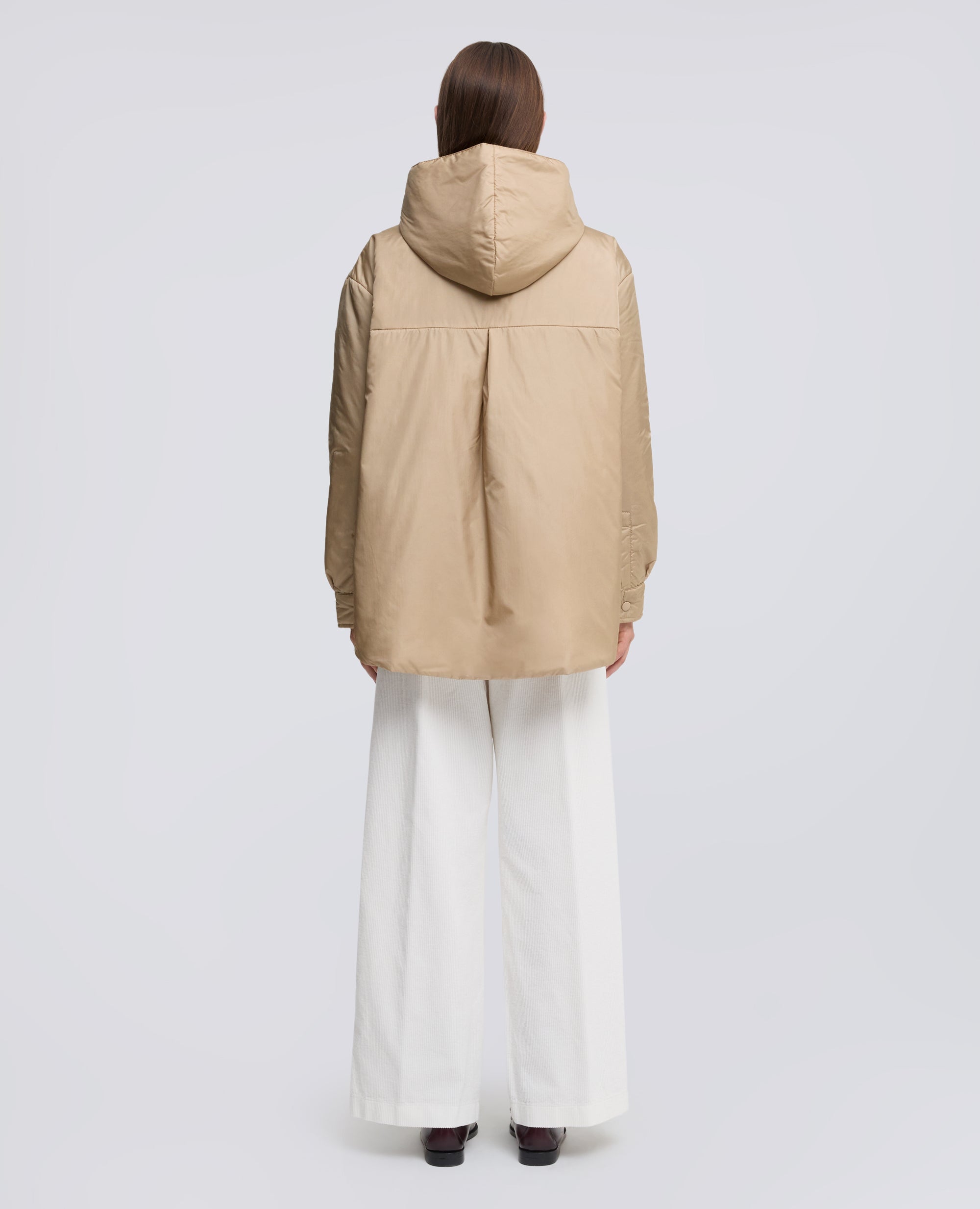 BETH KAPUZENJACKE - BEIGE - ASPESI