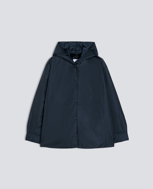 GIUBBOTTO BETH CON CAPPUCCIO-NAVY-NAVY-AZUL MARINO-NAVY-NAVY