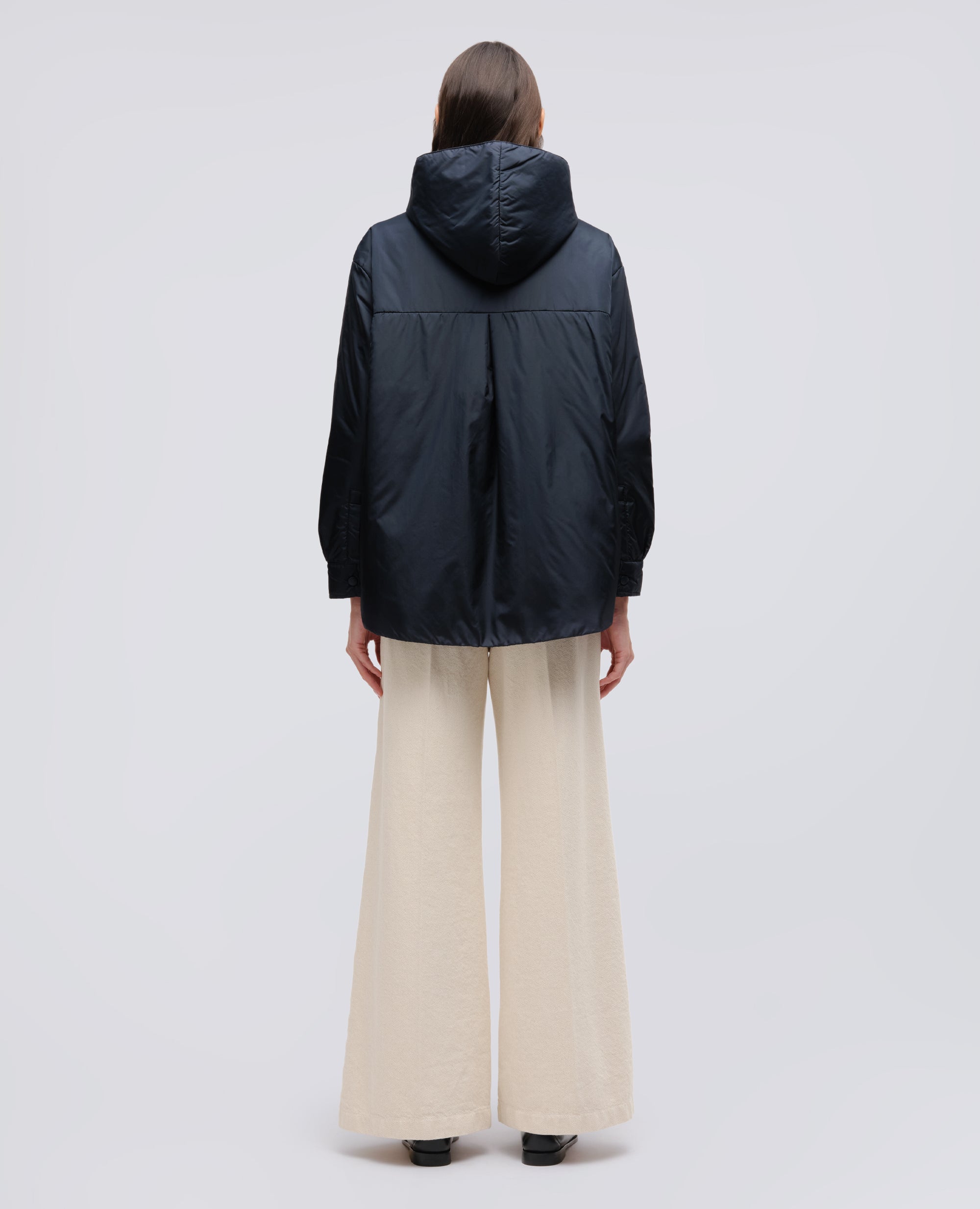 GIUBBOTTO BETH CON CAPPUCCIO-NAVY-NAVY-AZUL MARINO-NAVY-NAVY