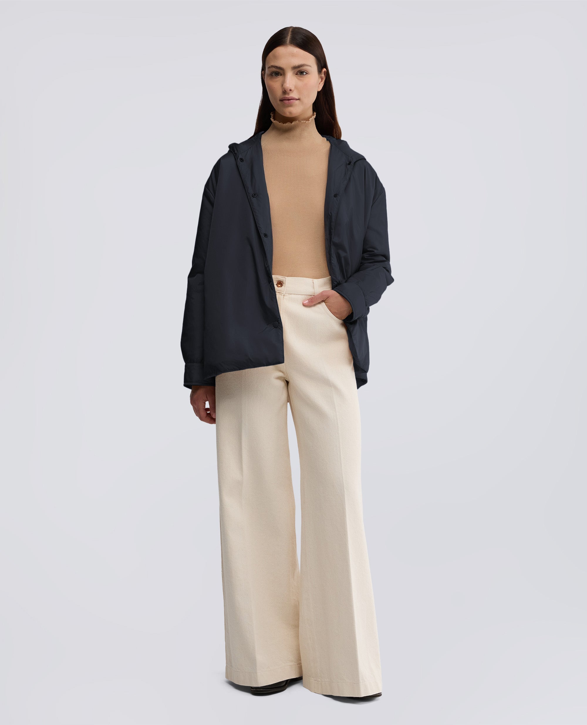 GIUBBOTTO BETH CON CAPPUCCIO-NERO-BLACK-NEGRO-SCHWARZ-NOIR