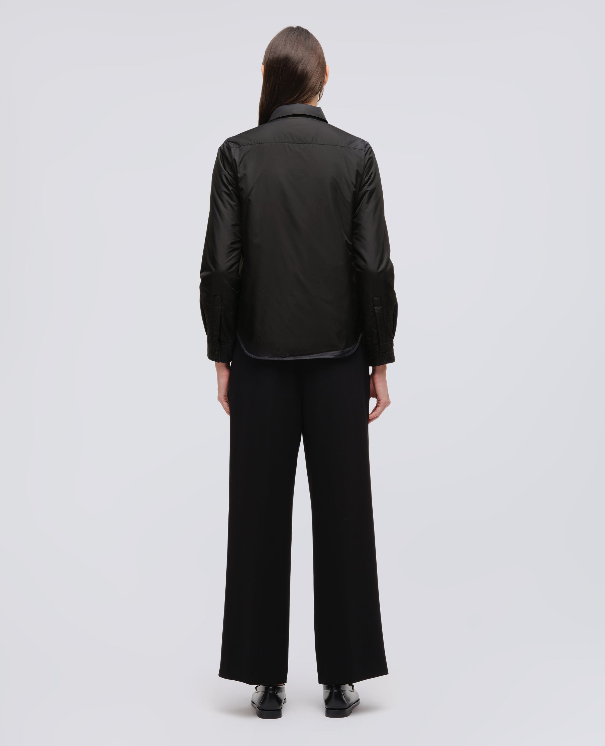 GIACCA CAMICIA GLUE-NERO-BLACK-NEGRO-SCHWARZ-NOIR