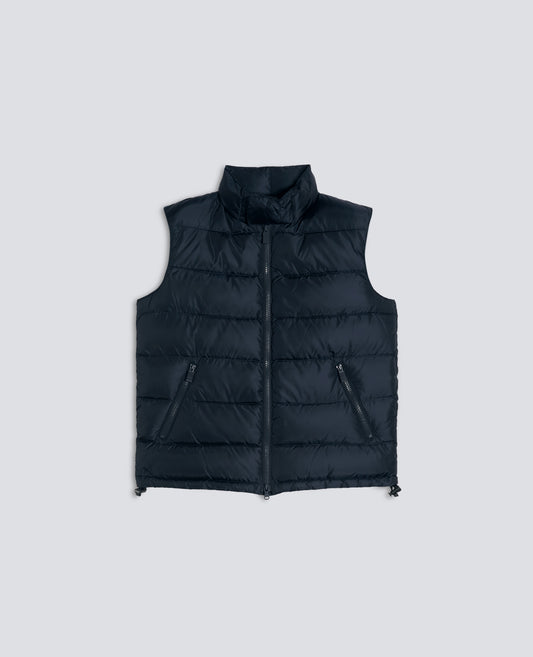 GILET NEW MINNIE IN NYLON RICICLATO-NAVY-NAVY-AZUL MARINO-NAVY-NAVY