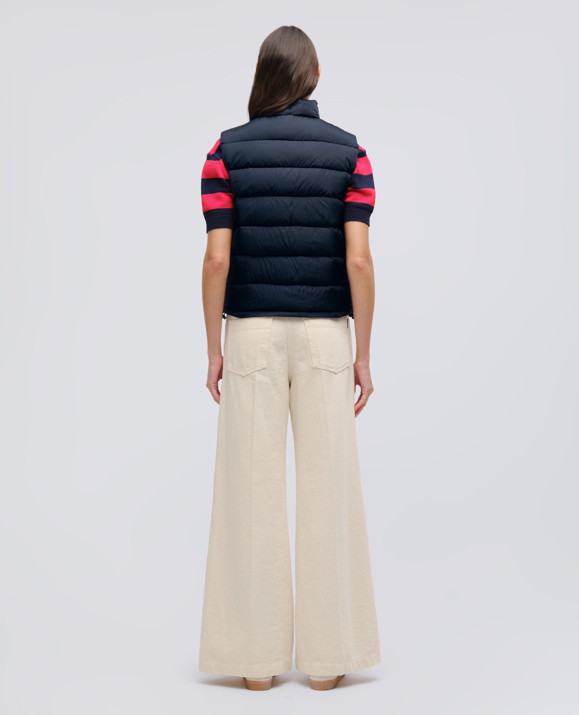 GILET NEW MINNIE IN NYLON RICICLATO-NAVY-NAVY-AZUL MARINO-NAVY-NAVY