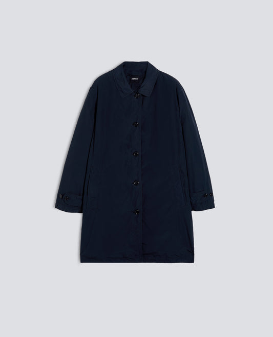 IMPERMEABILE IN POLIESTERE E NYLON COMPATTO-NAVY-NAVY-AZUL MARINO-NAVY-NAVY