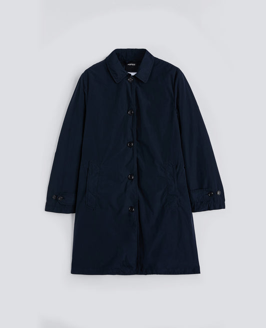 IMPERMEABILE IN POLIESTERE E NYLON COMPATTO-NAVY-NAVY-AZUL MARINO-NAVY-NAVY
