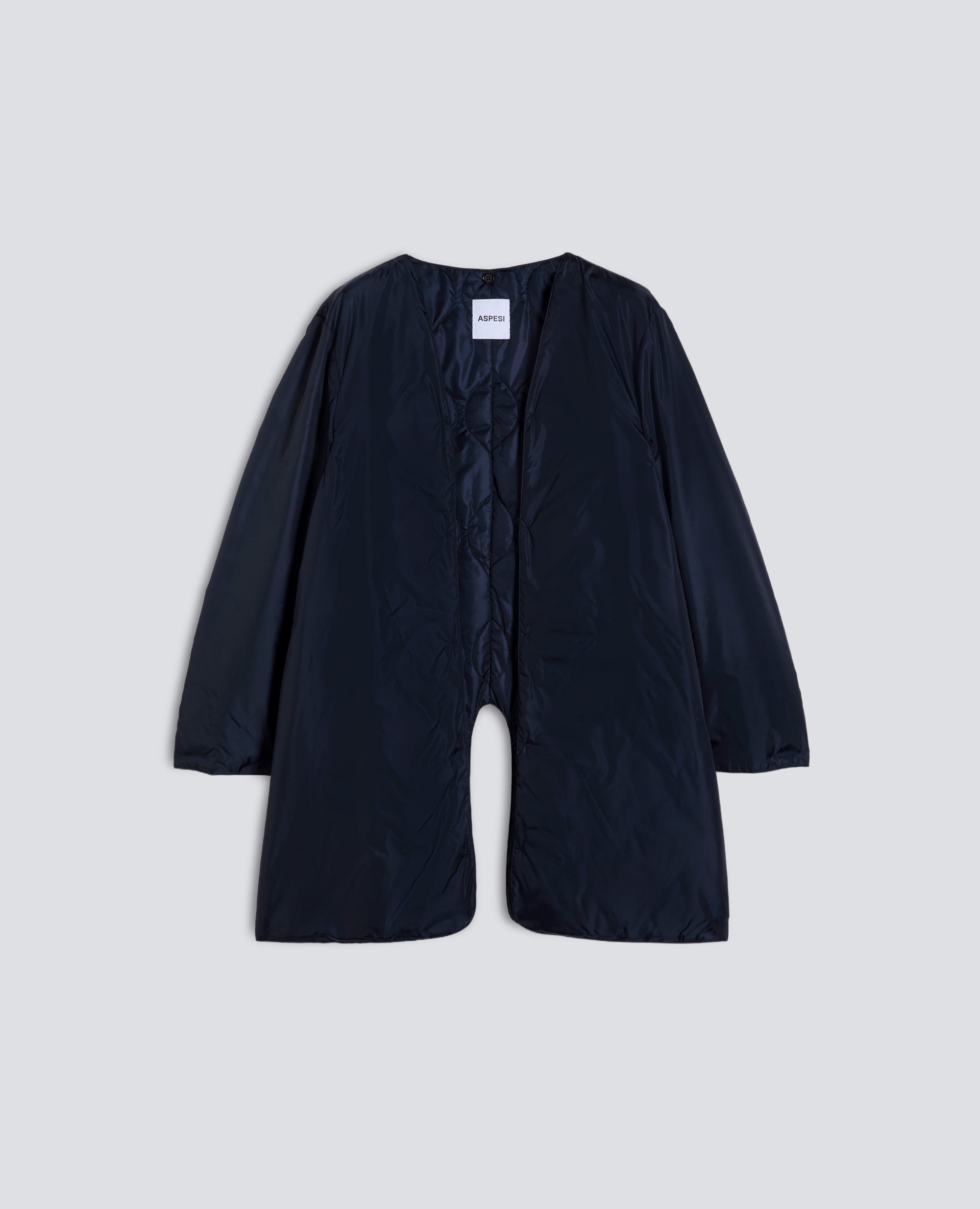 IMPERMEABILE IN POLIESTERE E NYLON COMPATTO-NAVY-NAVY-AZUL MARINO-NAVY-NAVY