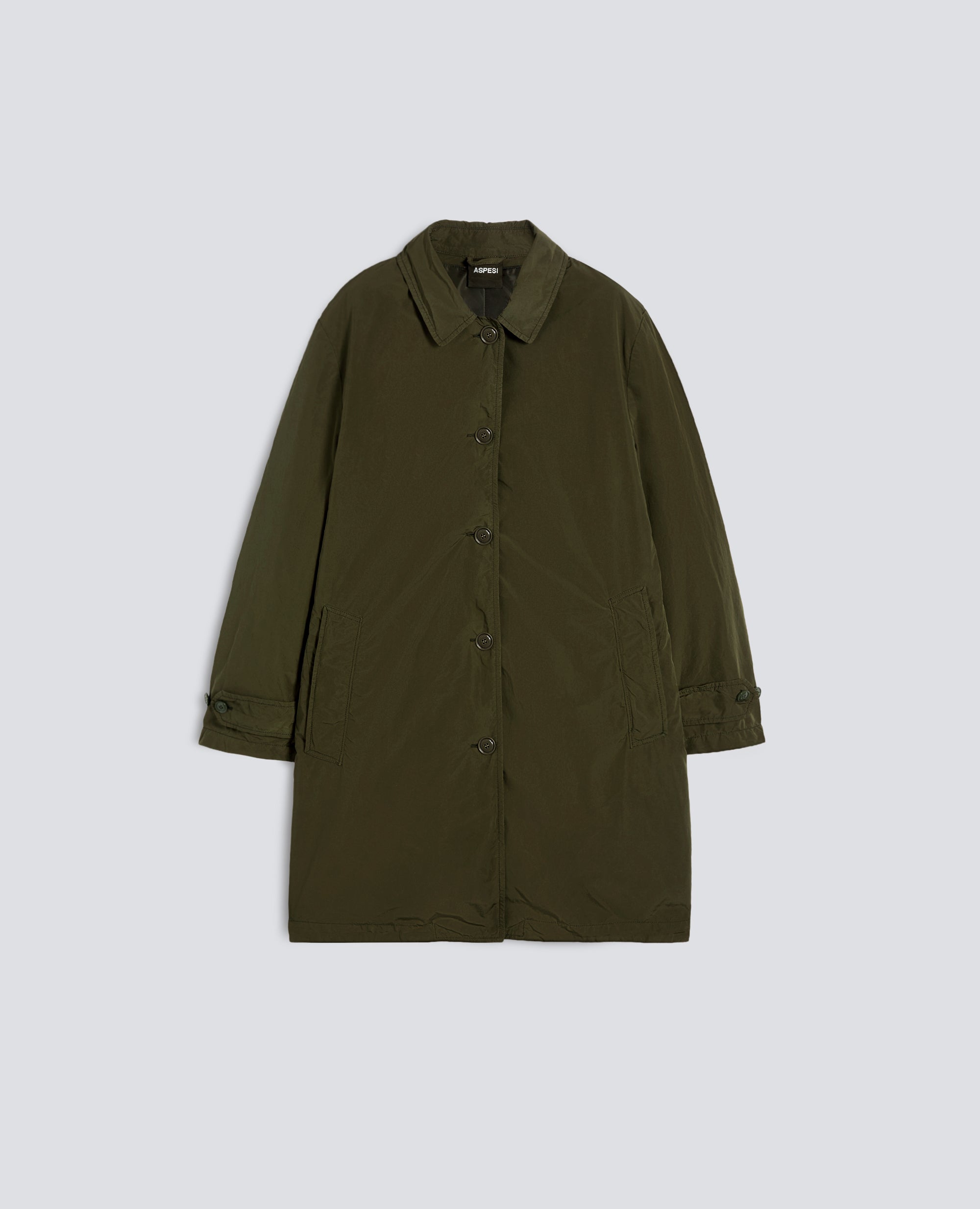 IMPERMEABILE IN POLIESTERE E NYLON COMPATTO-MILITARE-MILITARY-MILITAR-MILITAR-MILITAIRE