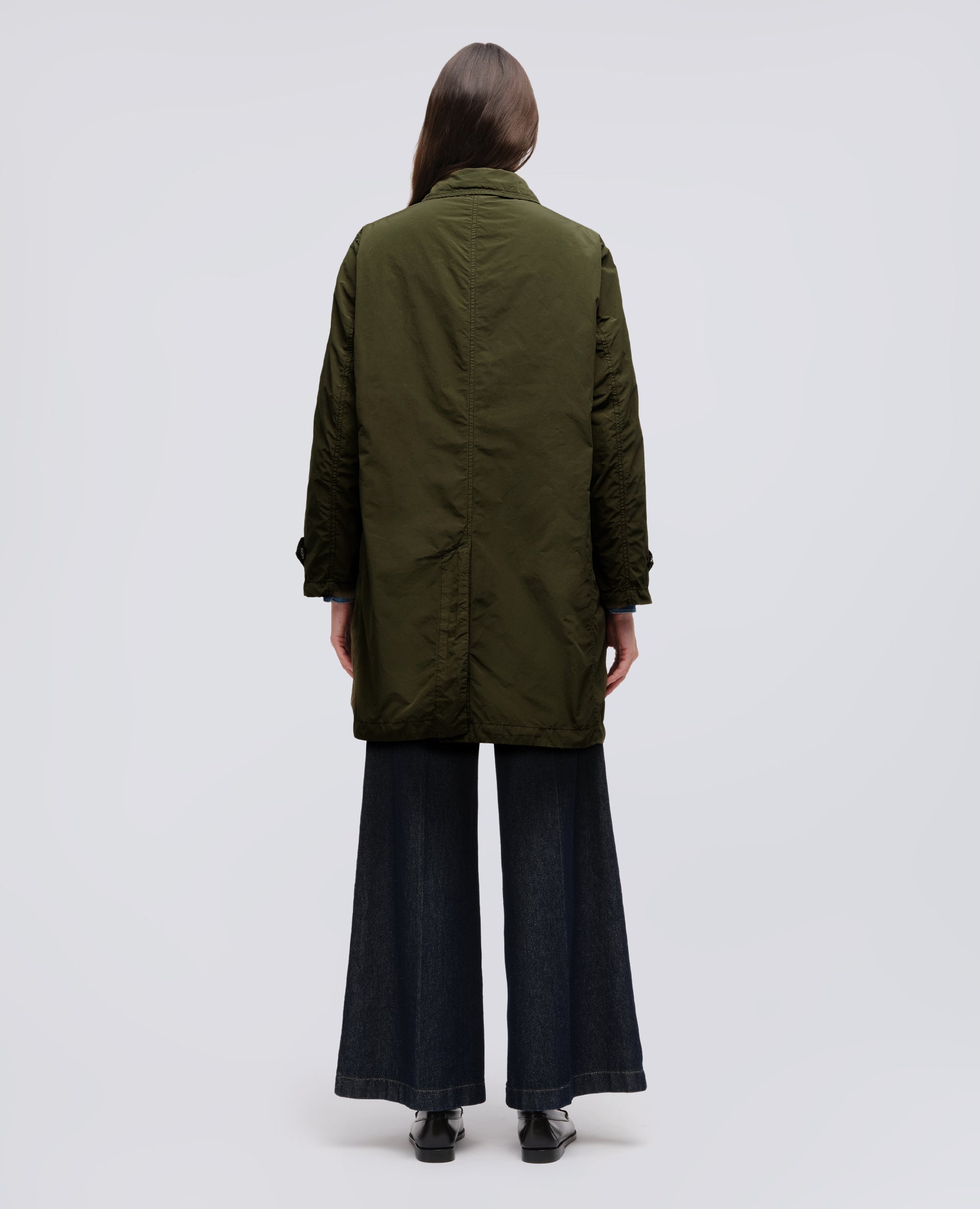 IMPERMEABILE IN POLIESTERE E NYLON COMPATTO-MILITARE-MILITARY-MILITAR-MILITAR-MILITAIRE