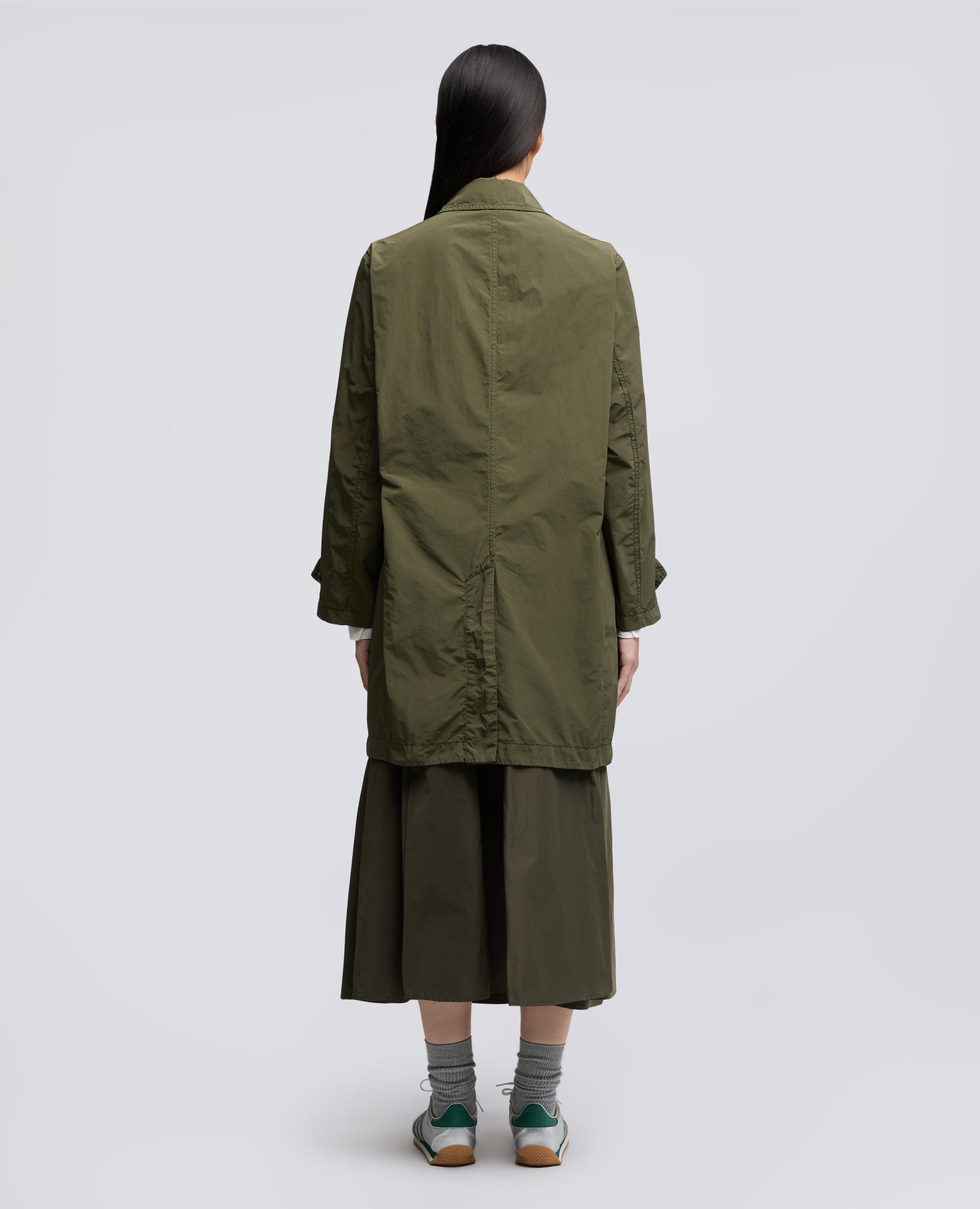 IMPERMEABILE IN POLIESTERE E NYLON COMPATTO-MILITARE-MILITARY-MILITAR-MILITAR-MILITAIRE