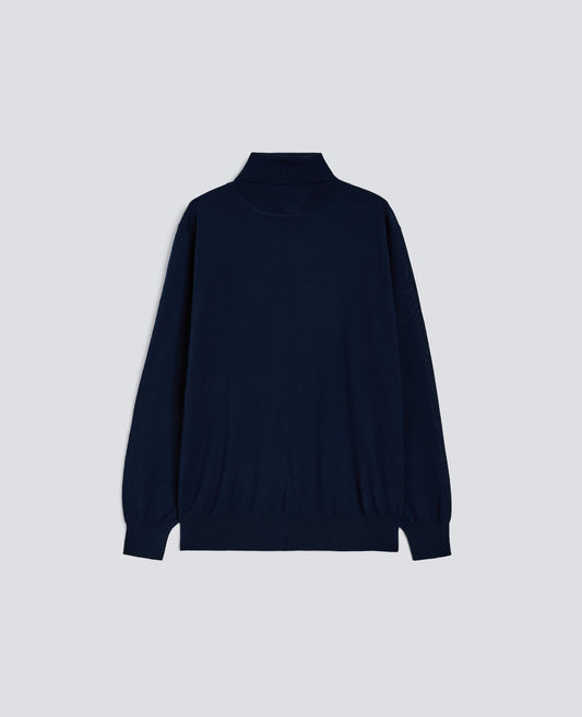 MAGLIA DOLCEVITA IN LANA MERINO-BLU BLACK-BLACK NAVY-BLU BLACK-BLU BLACK-BLU BLACK