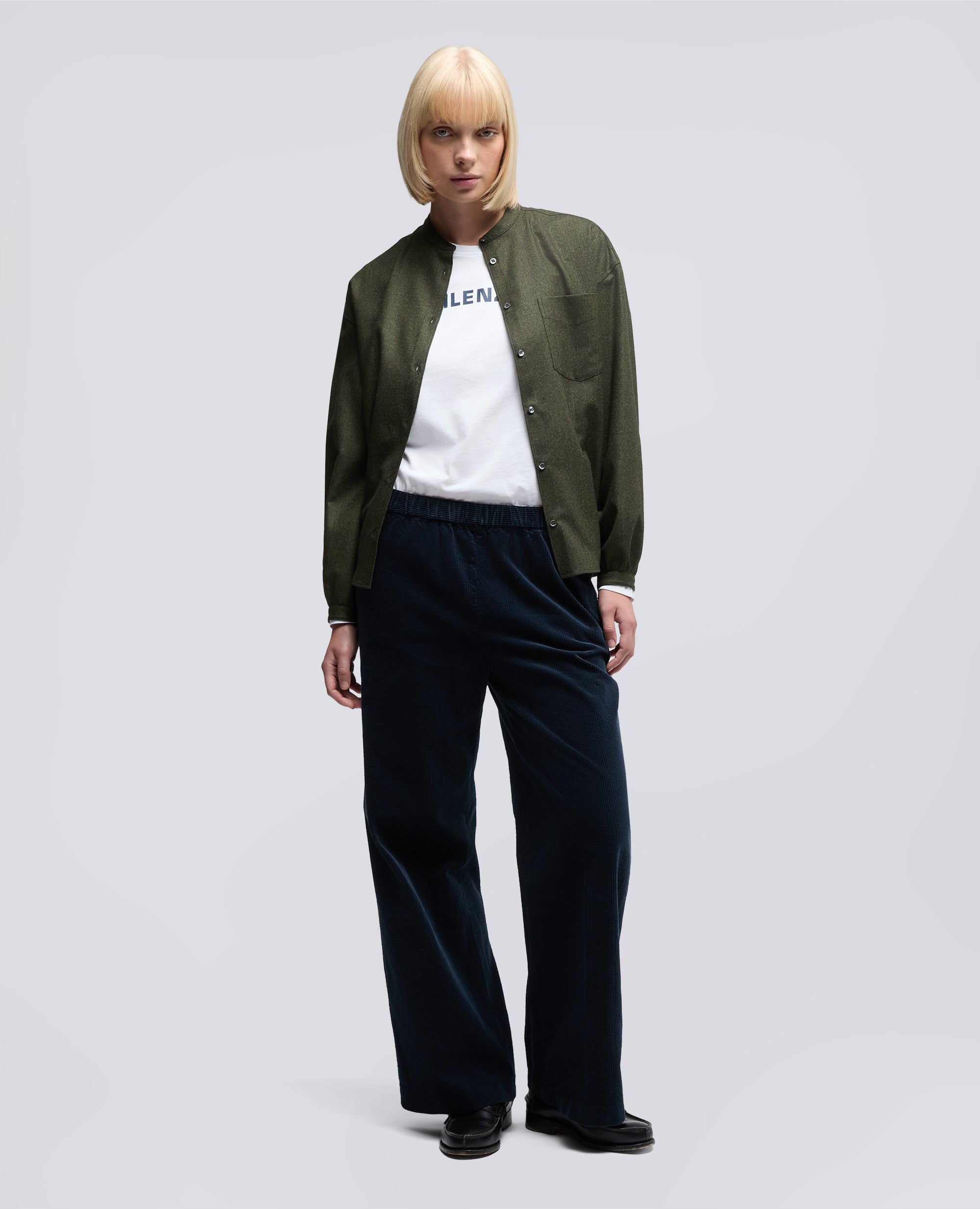 T-SHIRT MANICA LUNGA SILENZIO-BIANCO-WHITE-BLANCO-WEISS-BLANC