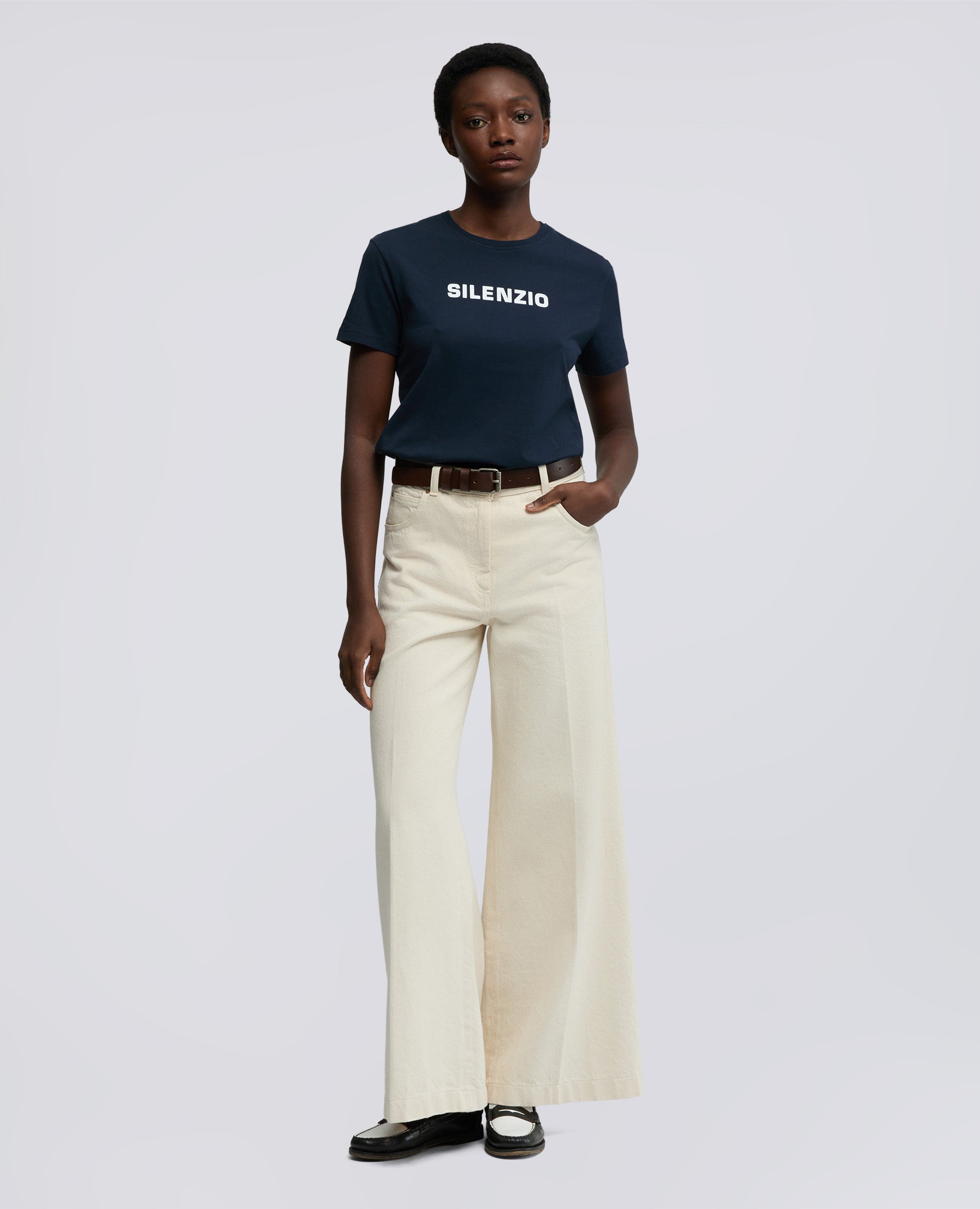 T-SHIRT IN JERSEY DI COTONE CON STAMPA-NAVY-NAVY-AZUL MARINO-NAVY-NAVY